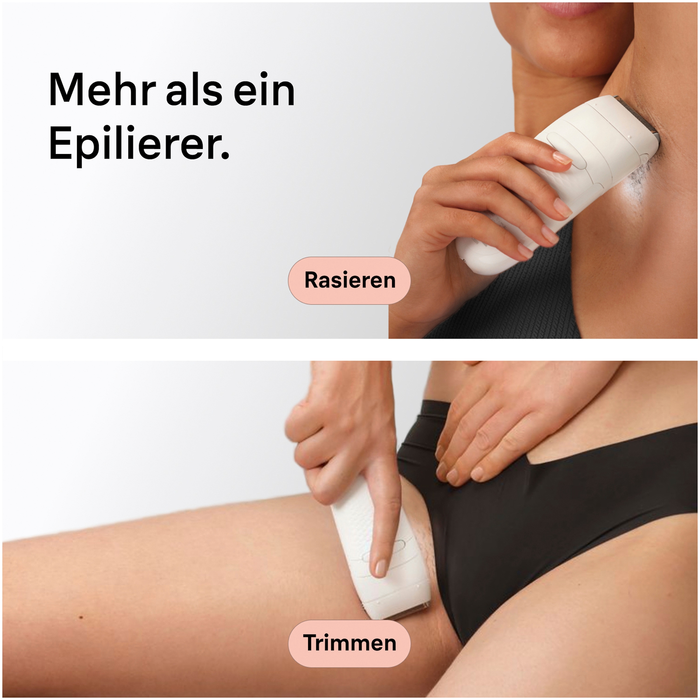 Braun Épilateur »Silk-épil 5 SE5-030« Wet & Dry, Einfache Haarentfernung, Rasieraufsatz und Trimmeraufsatz