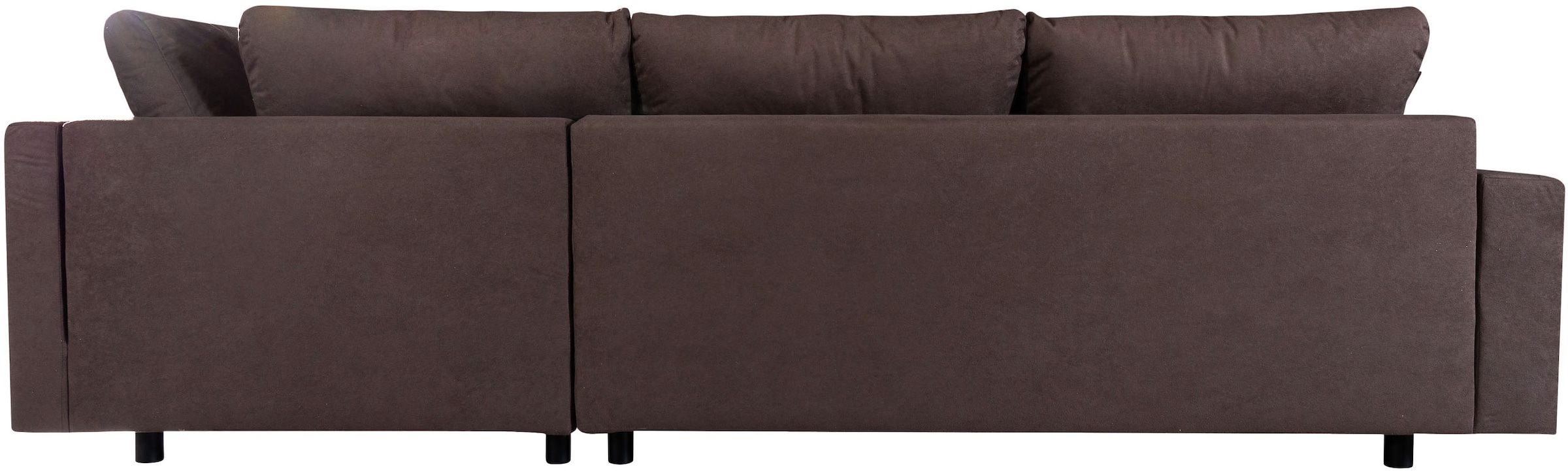 COLLECTION AB Ecksofa »Toni XL L-Form 274 cm Set inkl. Hocker« Set: Sofa & Hocker, 2 Zierkissen, Bonell-Federkern