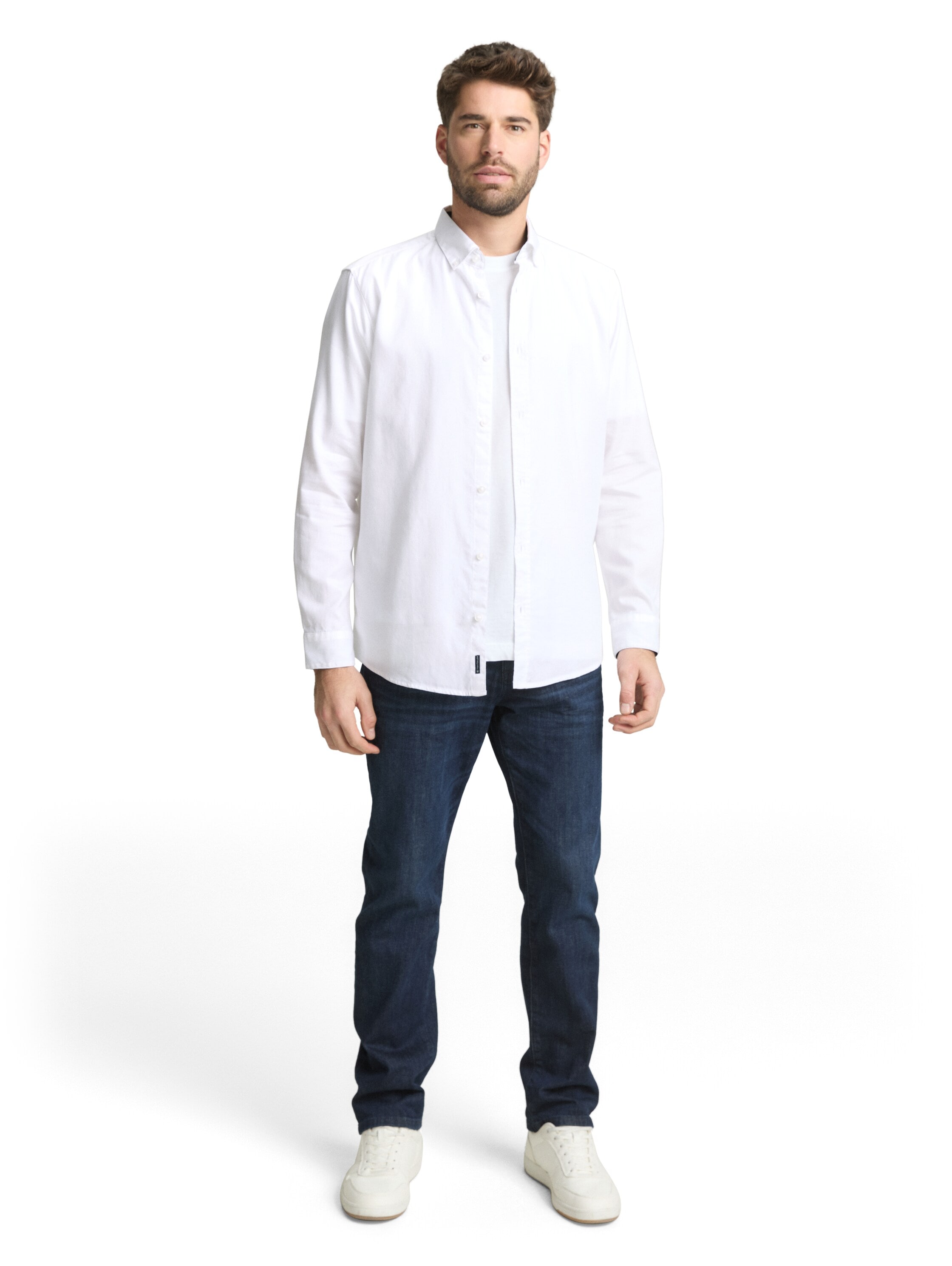 TOM TAILOR Chemise à manches longues mit Manschetten