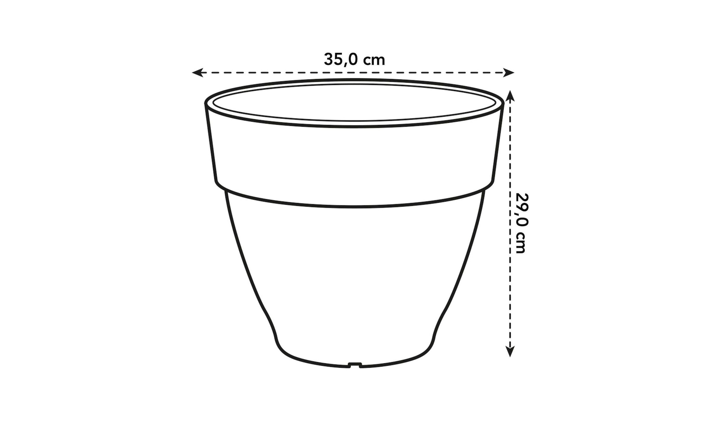 Elho Pot de fleurs »Vibia Campana Rund 35 cm«