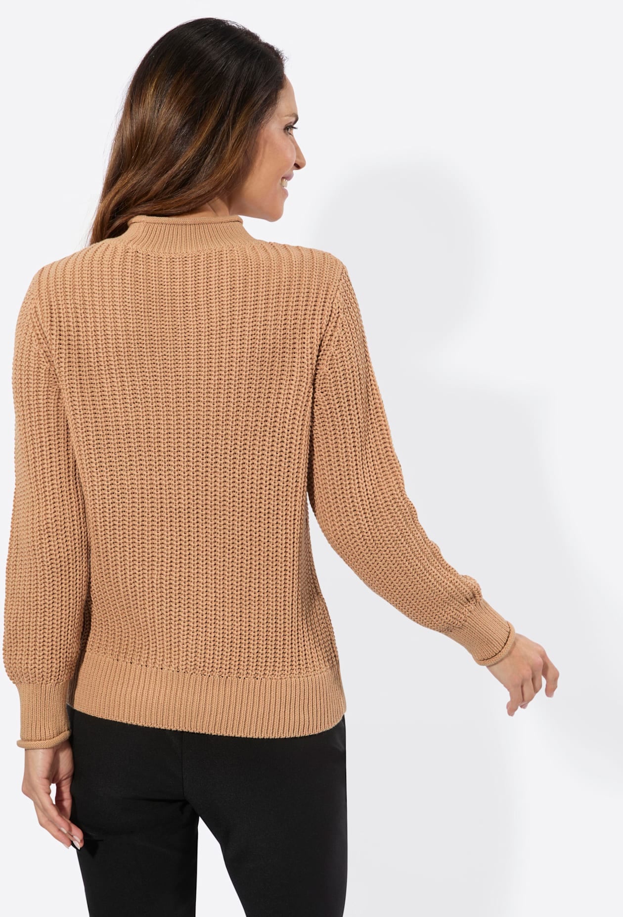 Inspirationen Pull à col montant »Stehkragen-Pullover«