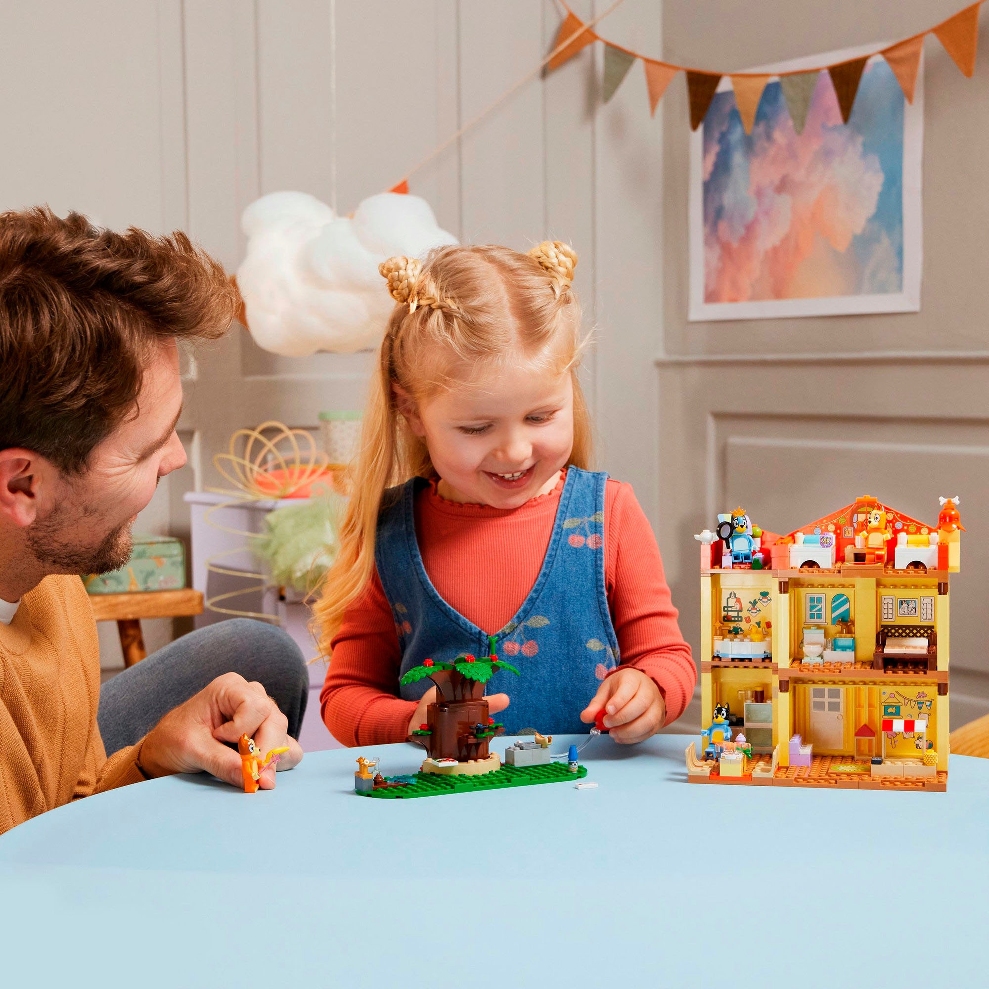 LEGO® Konstruktionsspielsteine »Blueys Haus (11203), LEGO Bluey« Made in Europe