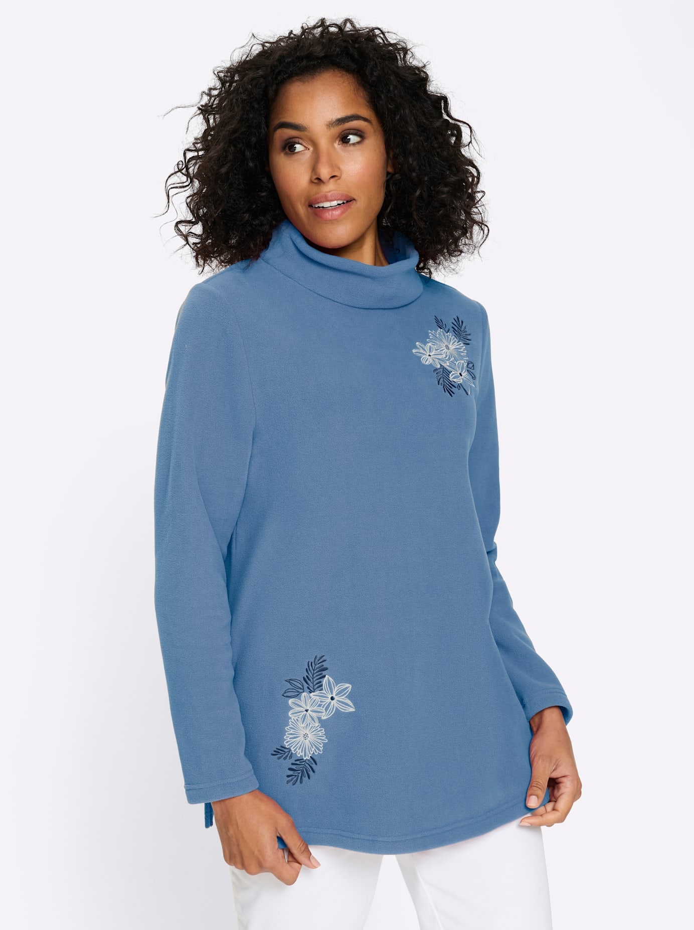 Classic Basics T-shirt en polaire »Fleece-Shirt« 1