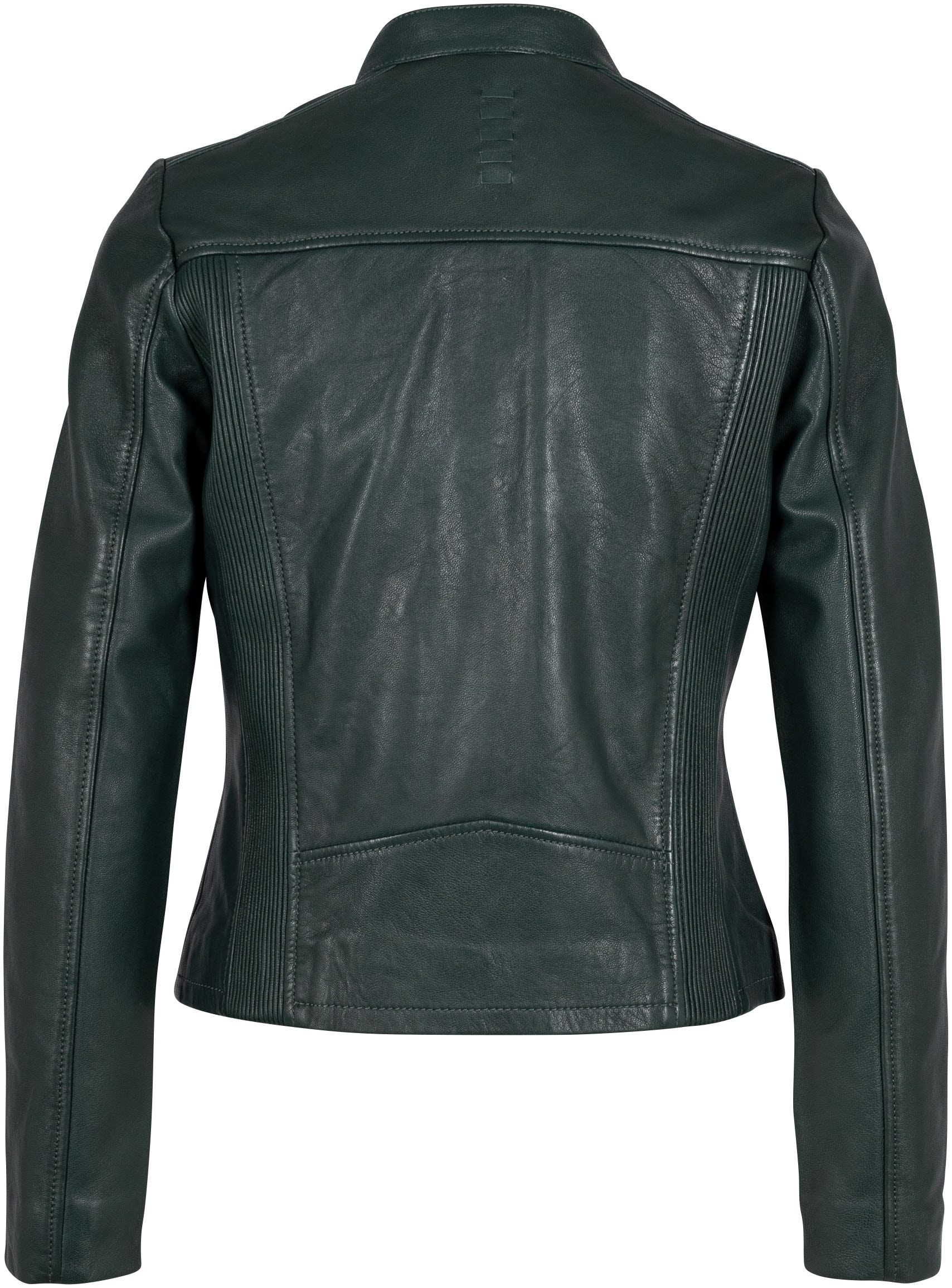 Mauritius Veste en cuir »G2WWeda SF« mit Reissverschluss, Zierreissverschluss, Stehkragen