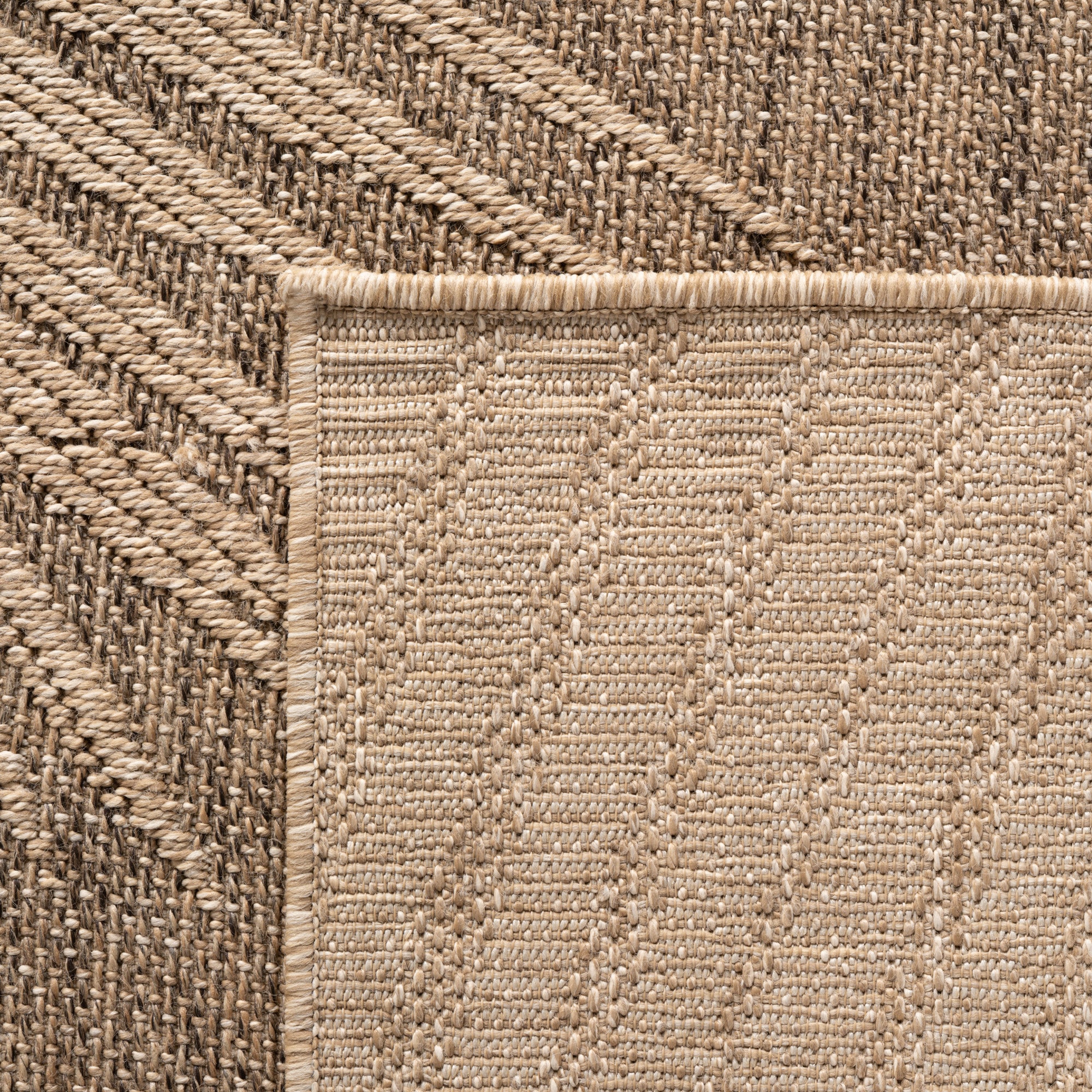 Ayyildiz Teppiche Outdoorteppich »TIMBER 1403 , auch als Läufer und Rund« rechteckig 5 mm Höhe Läufer, Rund, In und Outdoor, Jute Sisal Optik, Wohnzimmer, Terasse