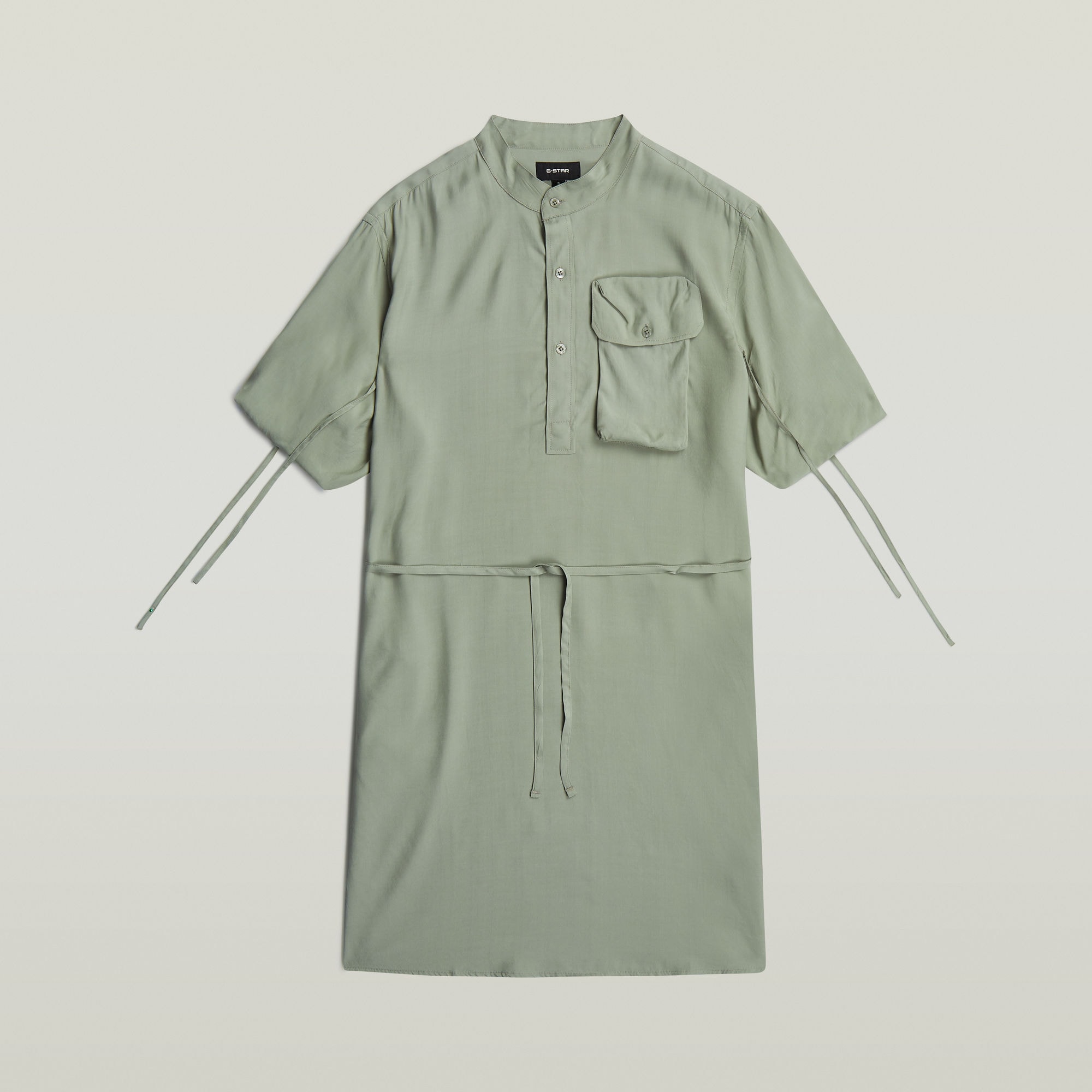 G-STAR Robe chemisier »DRS Fluid Dress« Poche poitrine avec manches réglables, coupe regular