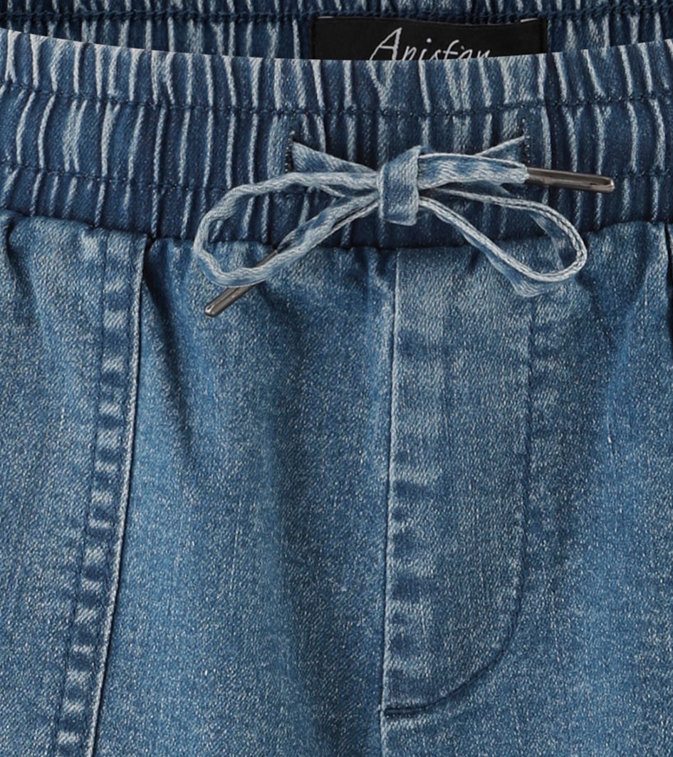 Aniston CASUAL Short  in trendiger Used-Waschung - NEUE KOLLEKTION