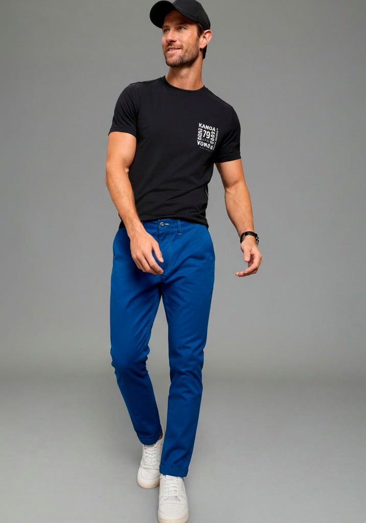 KangaROOS Chinos  gerade geschnitten, elastisches Material