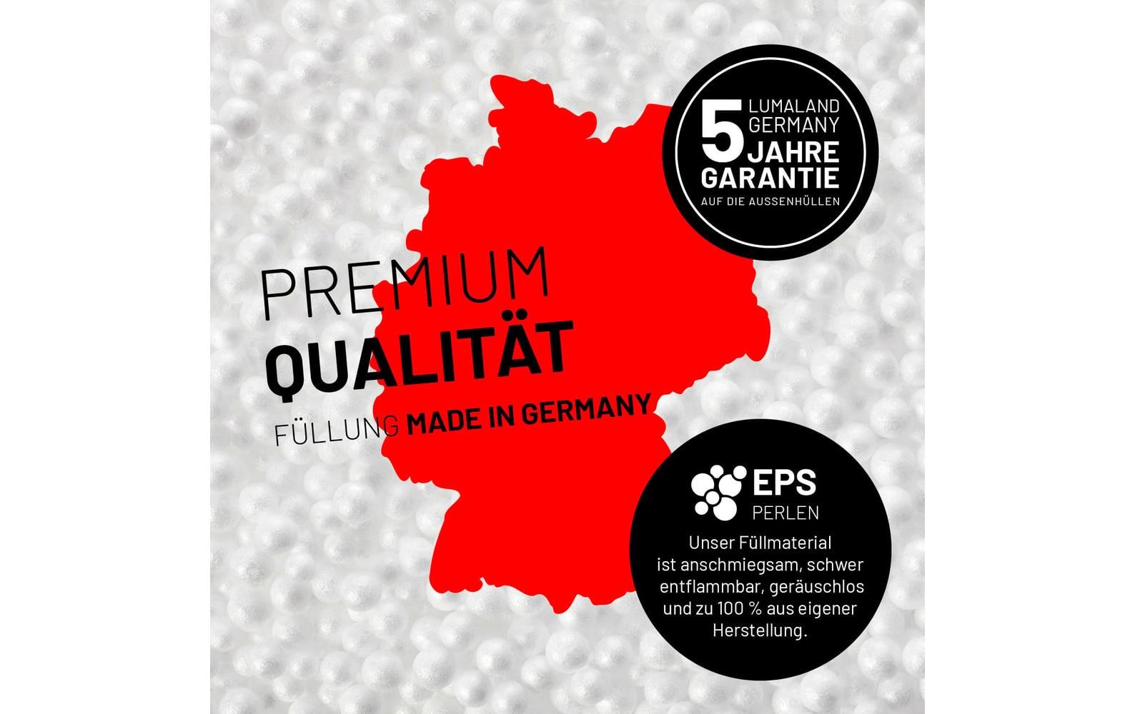 Lumaland Pouf »Sitzsack In-& Outdoor 120 l«