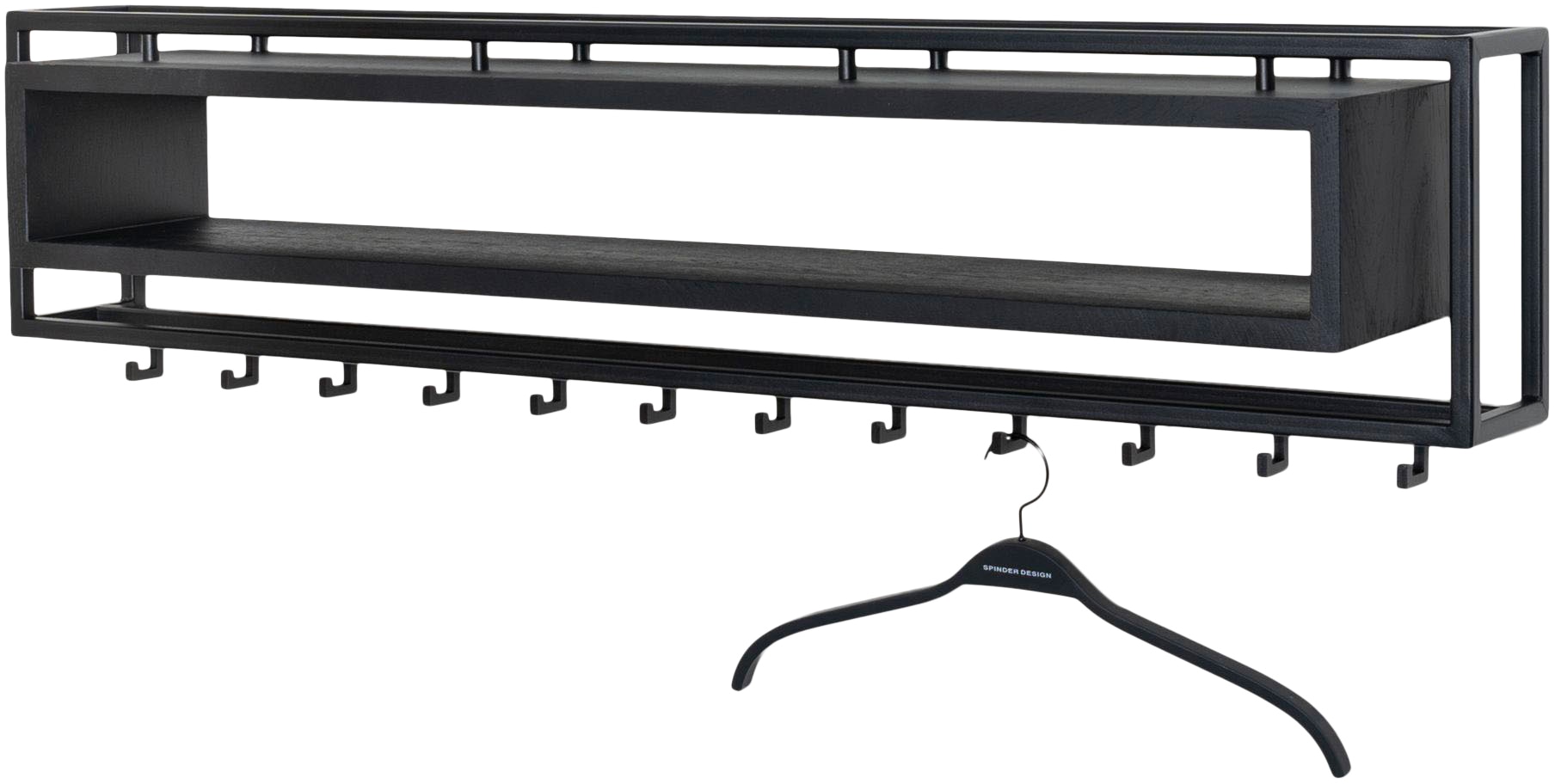 Spinder Design Barre de penderie métal, largeur 120 cm