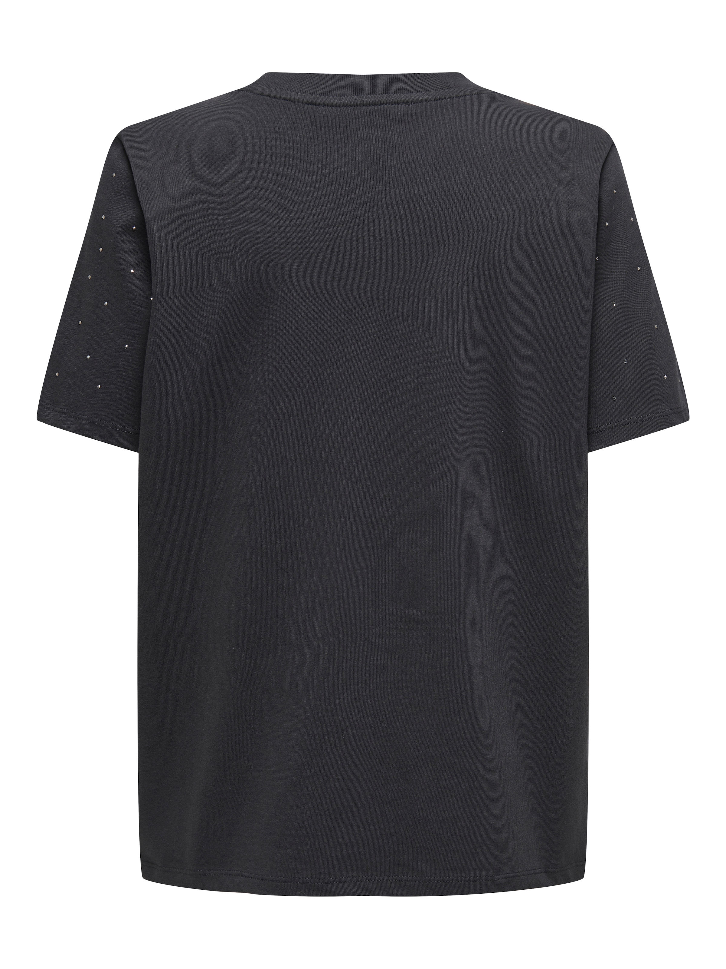 ONLY Kurzarmshirt »ONLMONJA S/S STUDS TEE JRS« mit Glitzer-Effekt