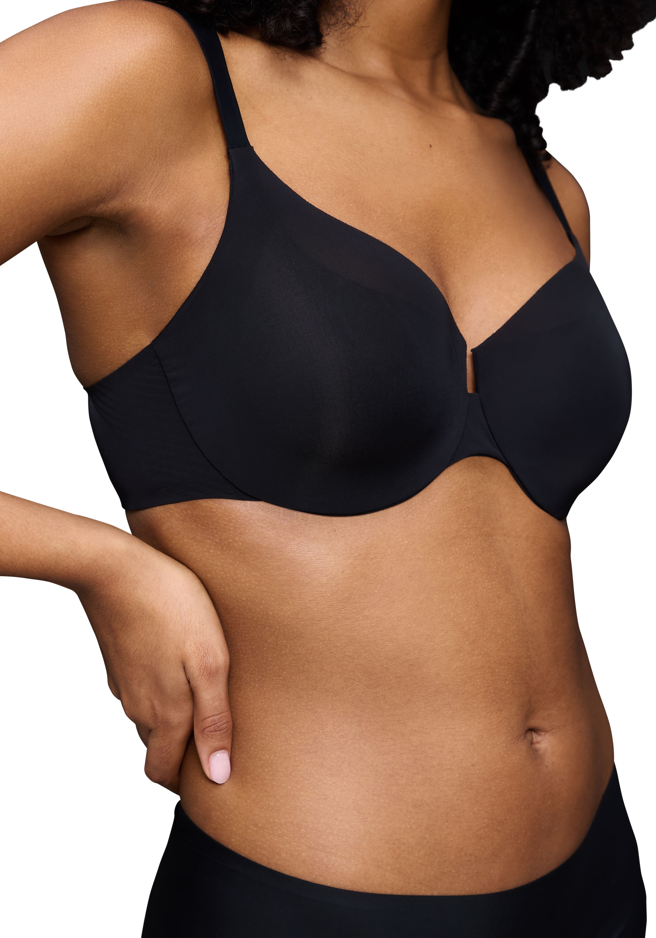 Triumph Minimizer-BH »Body Make-Up Illusion Curve« verkleinert die Brust optisch, breite Träger, formend, weich