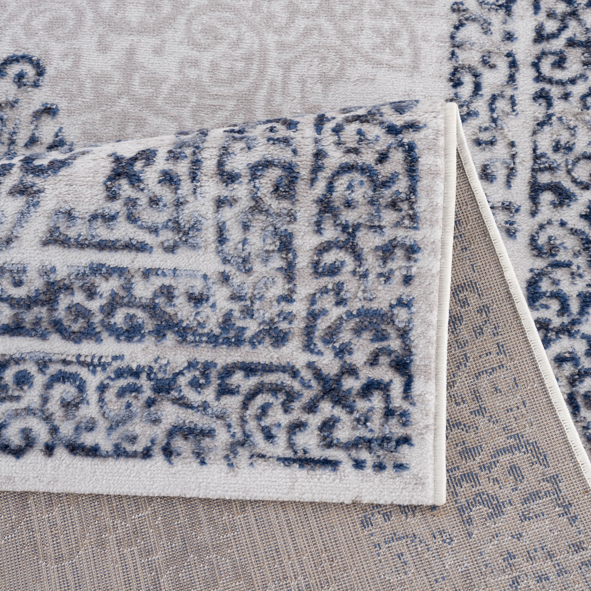 Sanat Teppich »Evra 7001« rechteckig 22 mm Höhe Wohnzimmer, Kurzflor, modern, Läufer