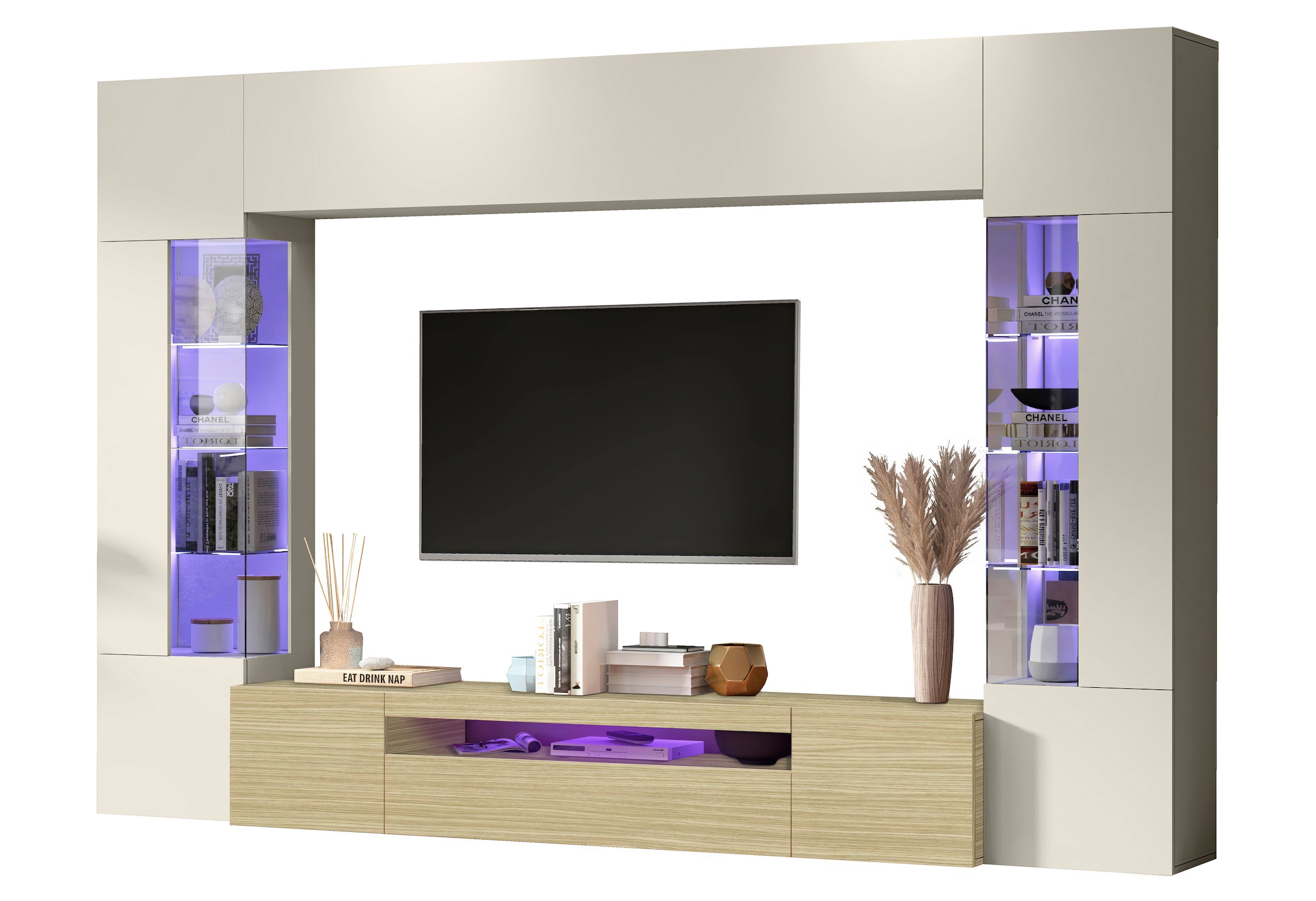 GOODproduct Meuble mural »New Egypt« Breite 290cm, 4 cuis tlg.