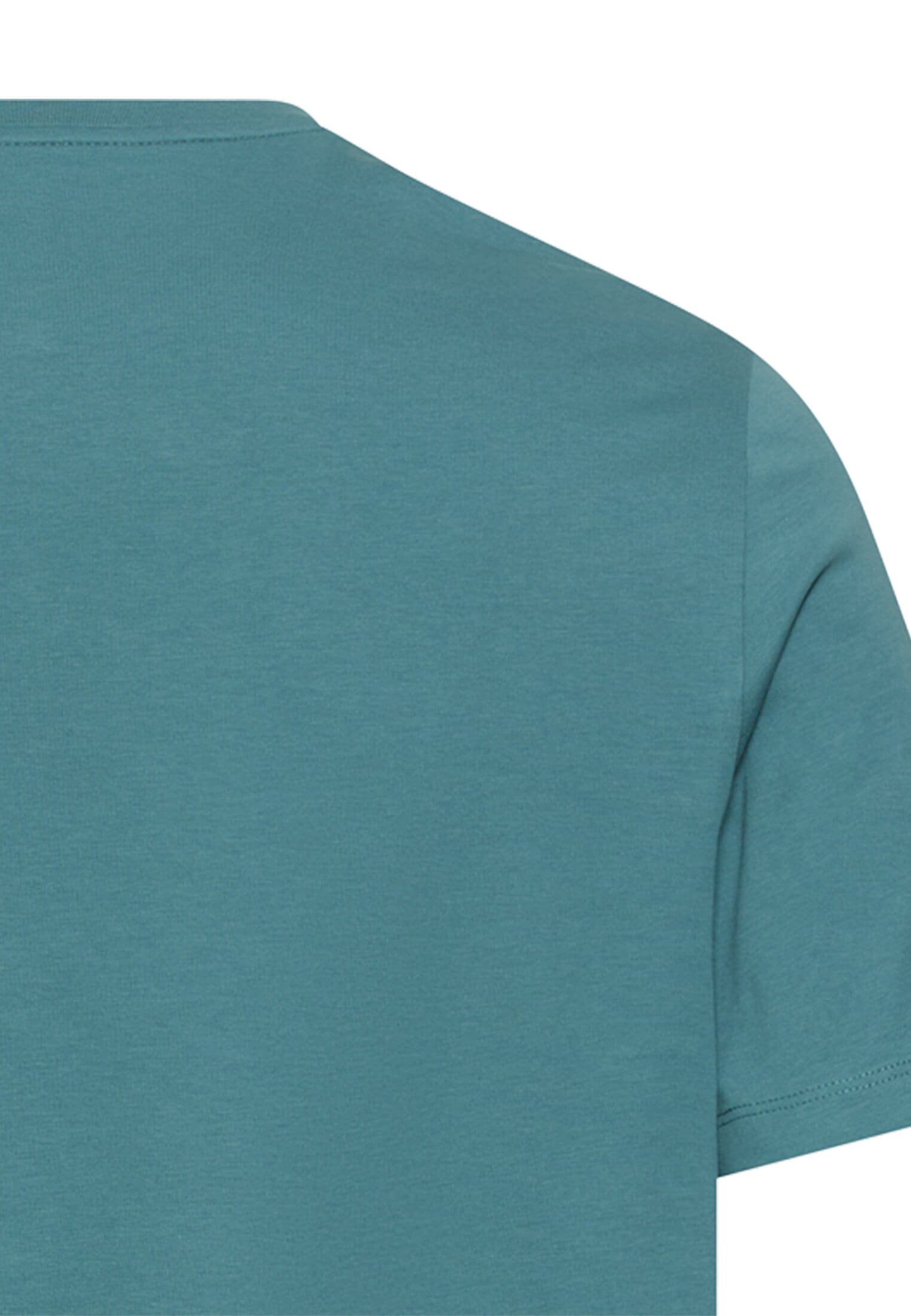 camel active T-shirt à manches courtes t-shirt d'été uni avec stretch