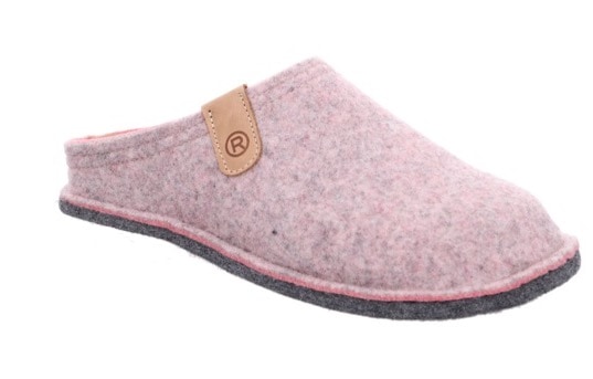 Rohde Pantoffel »LUCCA«  Clog, Hausschuh, Homeslipper in melierter Optik