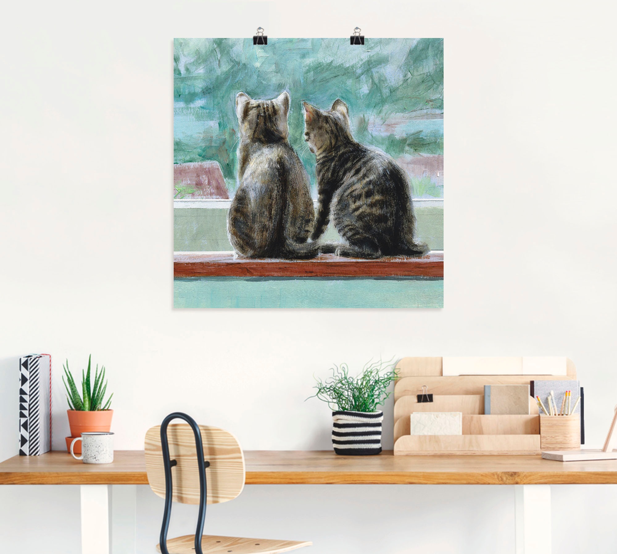 Artland Poster »Schöne Aussicht« 1 cuis tlg. ohne Rahmen