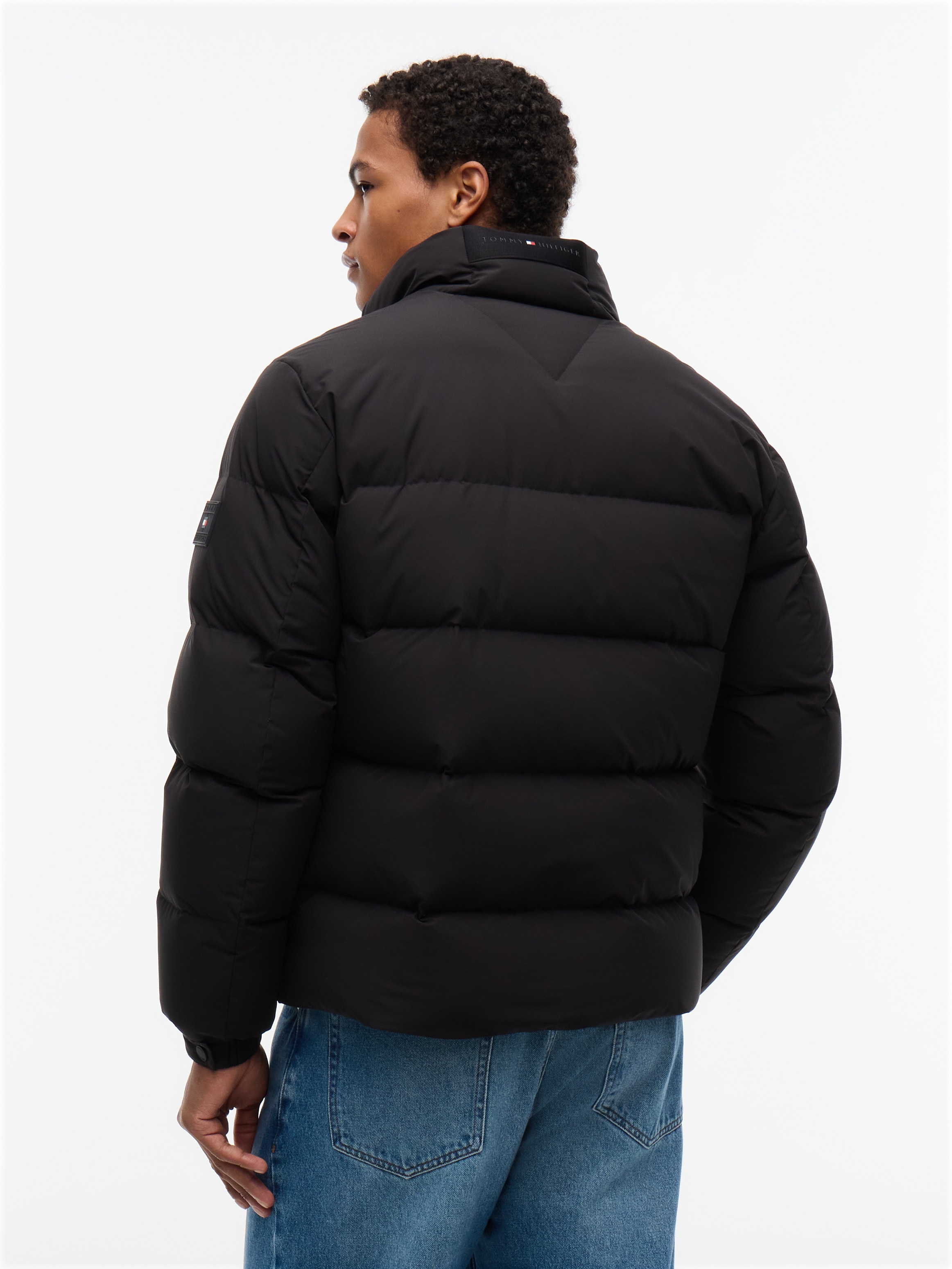 Tommy Hilfiger Doudoune »DOWN STAND PUFFER« veste d'hiver, rembourrage en duvet doux