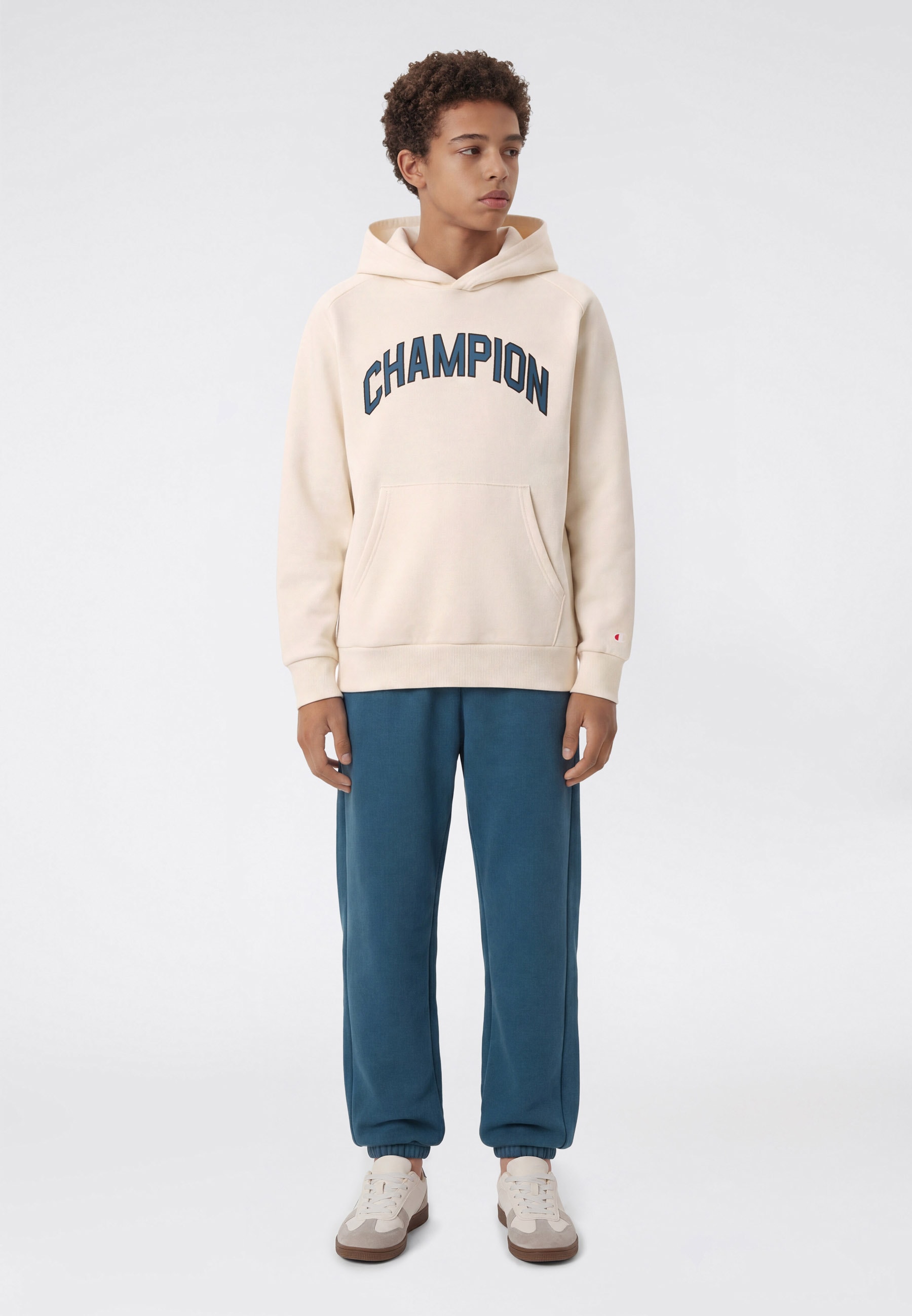 Champion Sweat à capuche »SPORTWEAR HOODIE Loose Fit«, Loose-Fit-Passform, lässiger Schnitt, aus Baumwolle und Polyester
