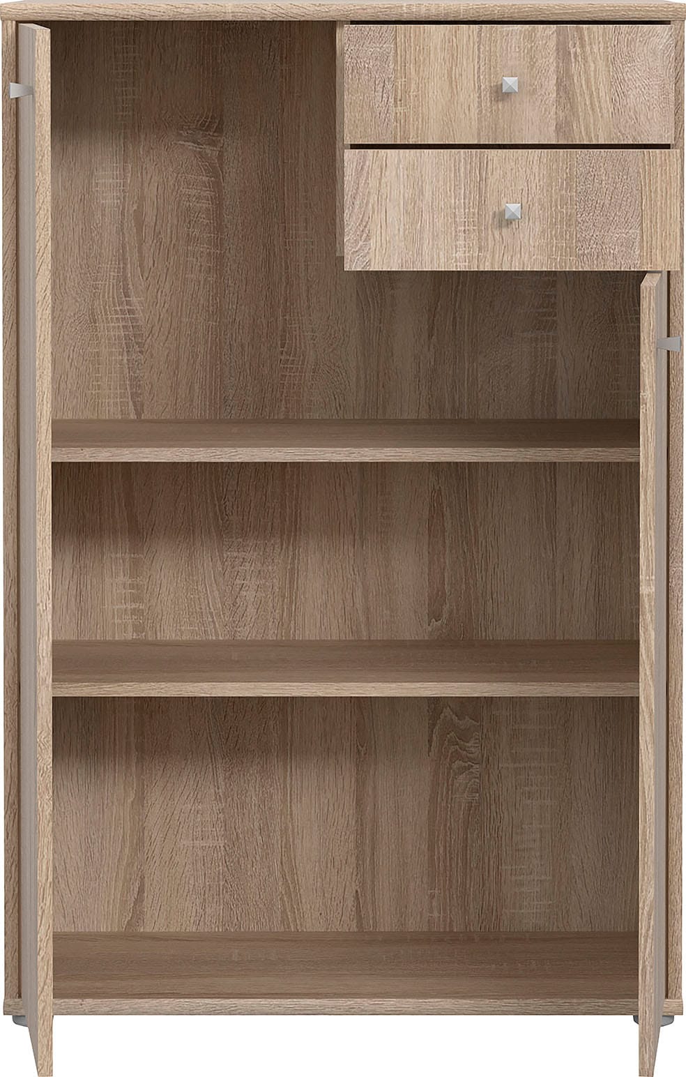 FORTE Commode »Tempra, Kommode, 2 Türen, 2 Schubkästen, viel Stauraum« largeur 73,7 cm