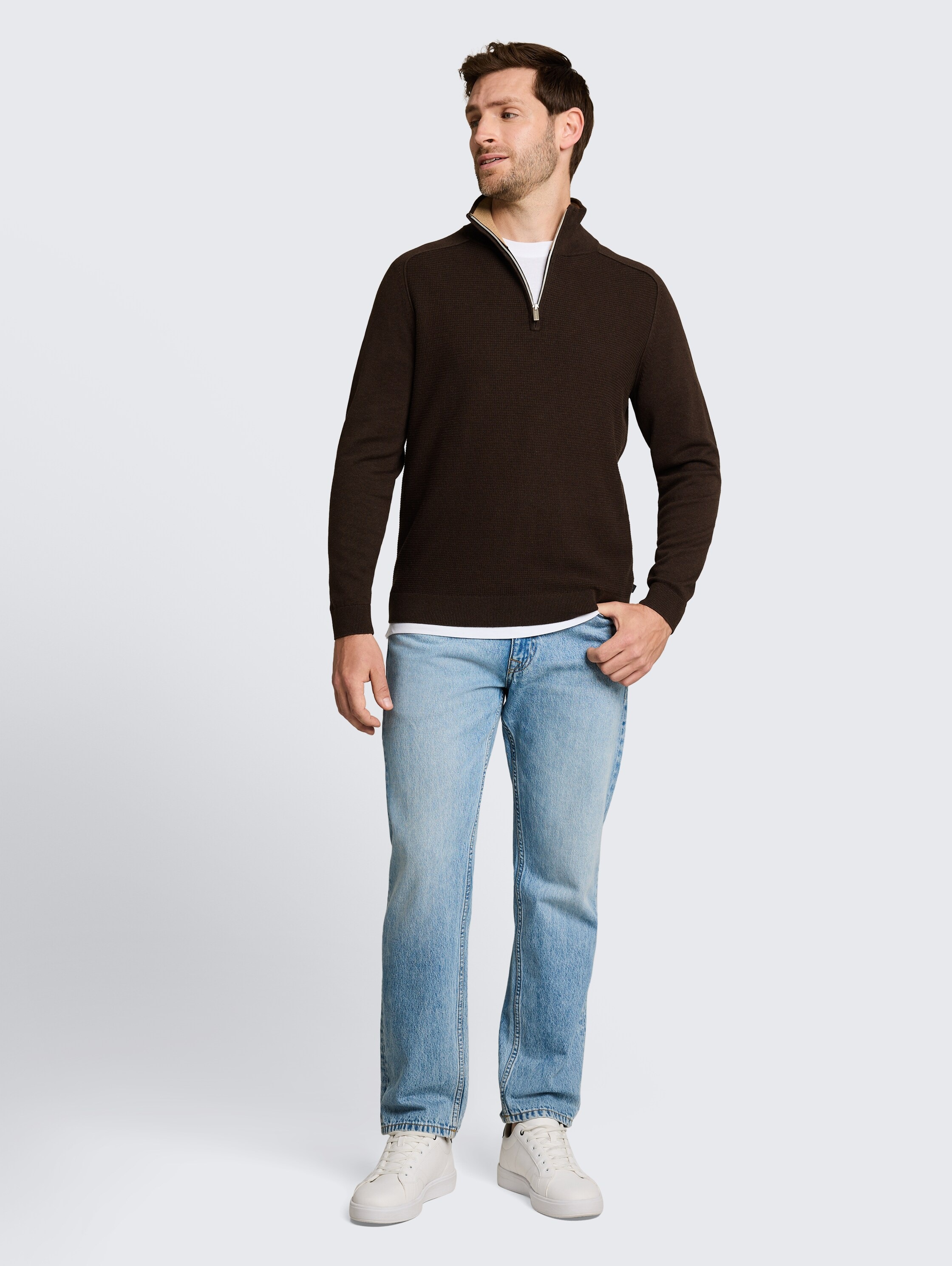 TOM TAILOR Troyer avec broderie logo