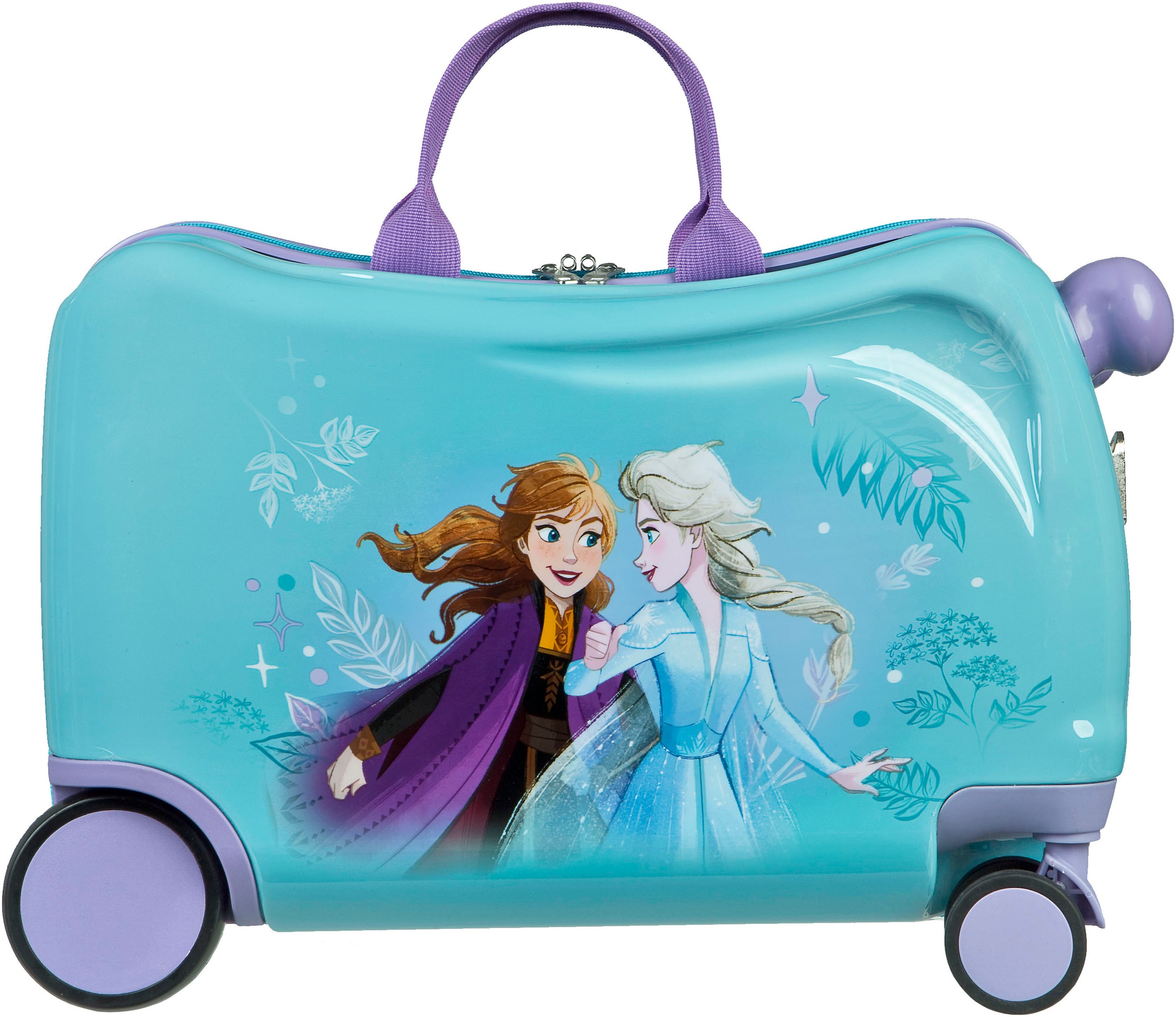 UNDERCOVER Valise pour enfants »Ride-on Trolley, Frozen« 20 litre 4 Rollen zum sitzen und ziehen