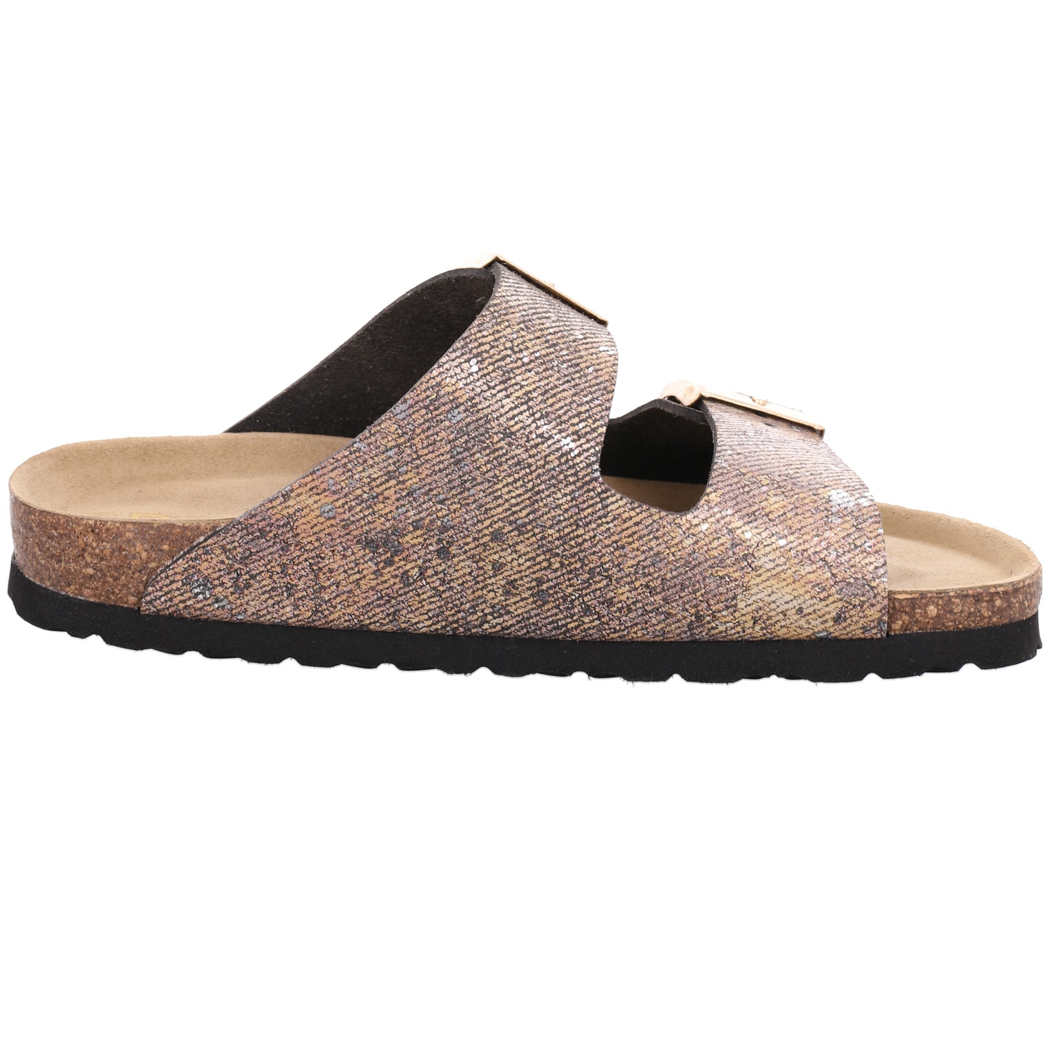 Rohde Pantolette »Alba«  Sommerschuh, Hausschuh mit vorgeformten Softfussbett