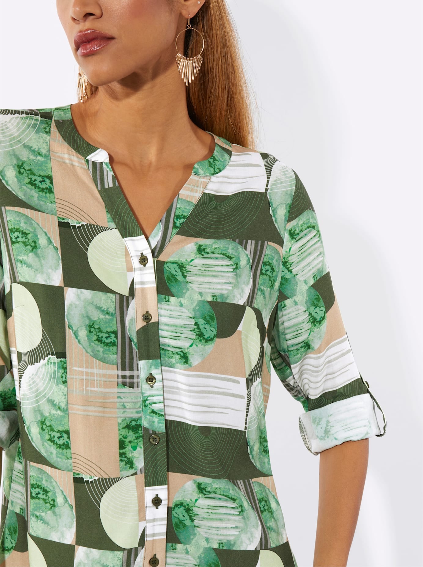 creation L Blouse à manches longues