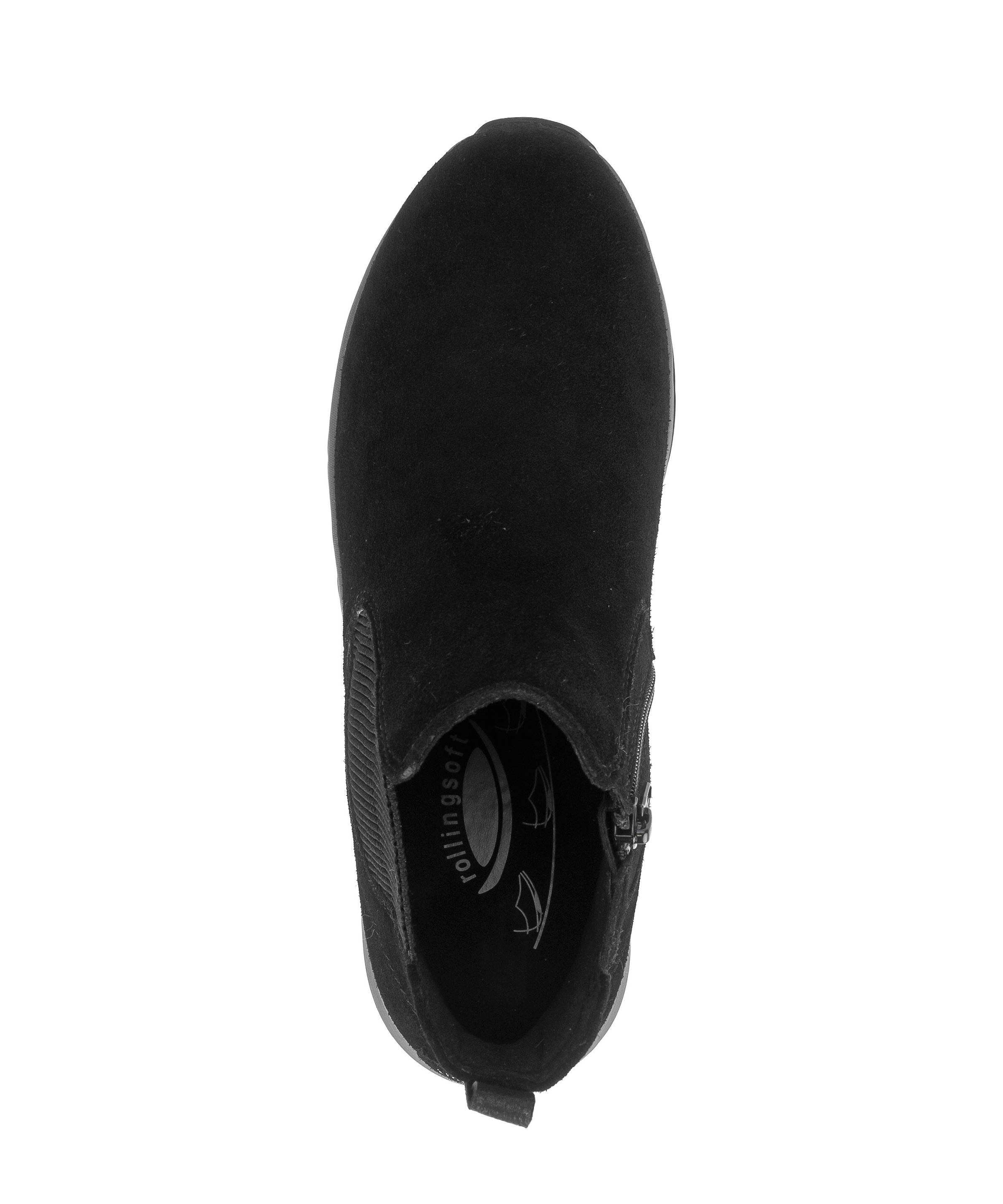 rollingsoft Bottines chelsea  Compensé, bottine avec insert stretch sur le côté extérieur