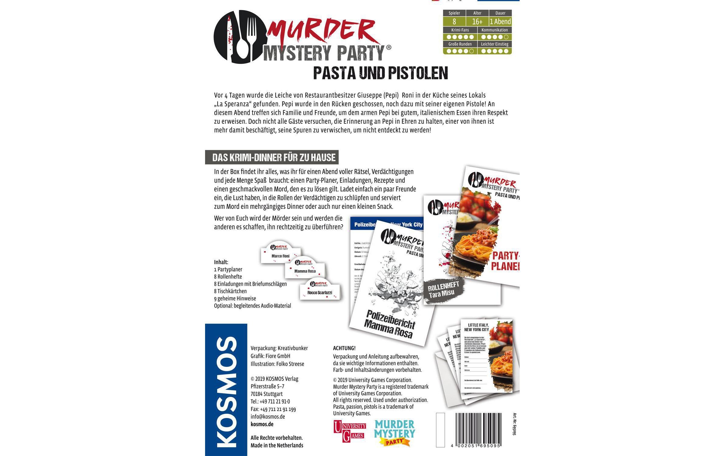 Kosmos Spiel »Murder Mystery«