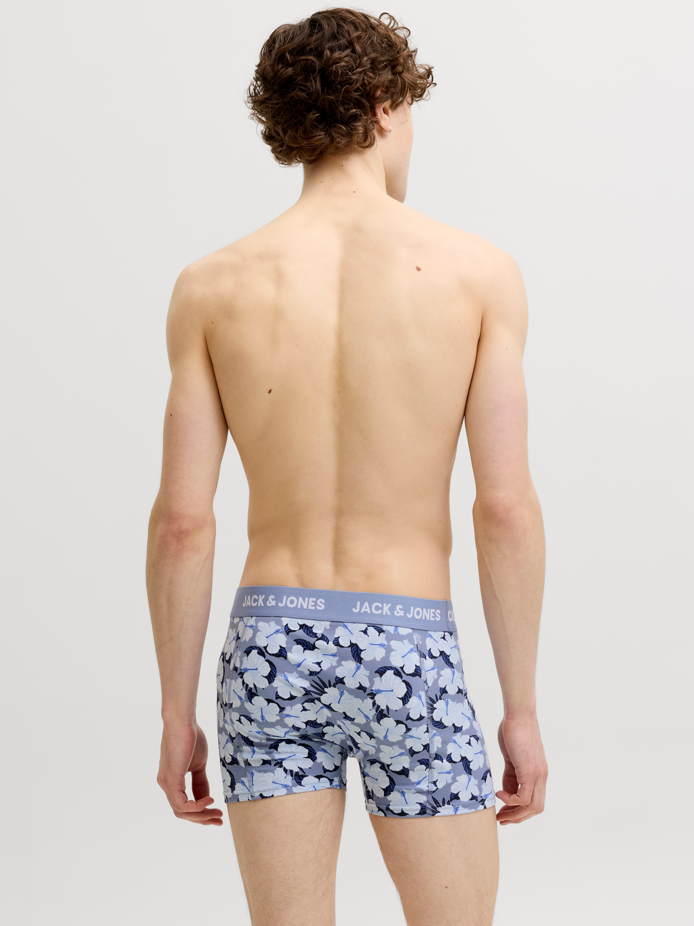 Jack & Jones Tronc »JACBEN TRUNKS 7 PACK STYD« Paquet, 7 cuis Baumwollmischung, elastischer Bund