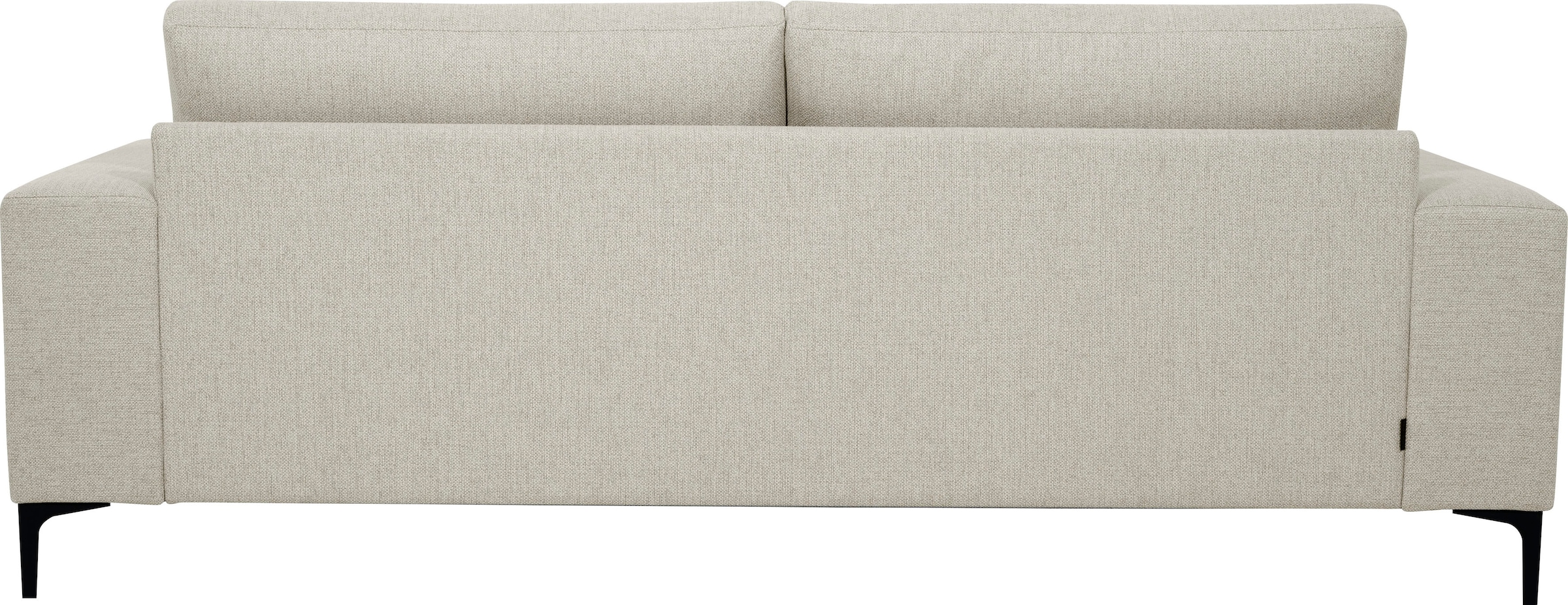 GOODproduct 3-Sitzer »Xander« Breite 224 cm, Soft-Touch Chenille, schwarze Metallfüsse