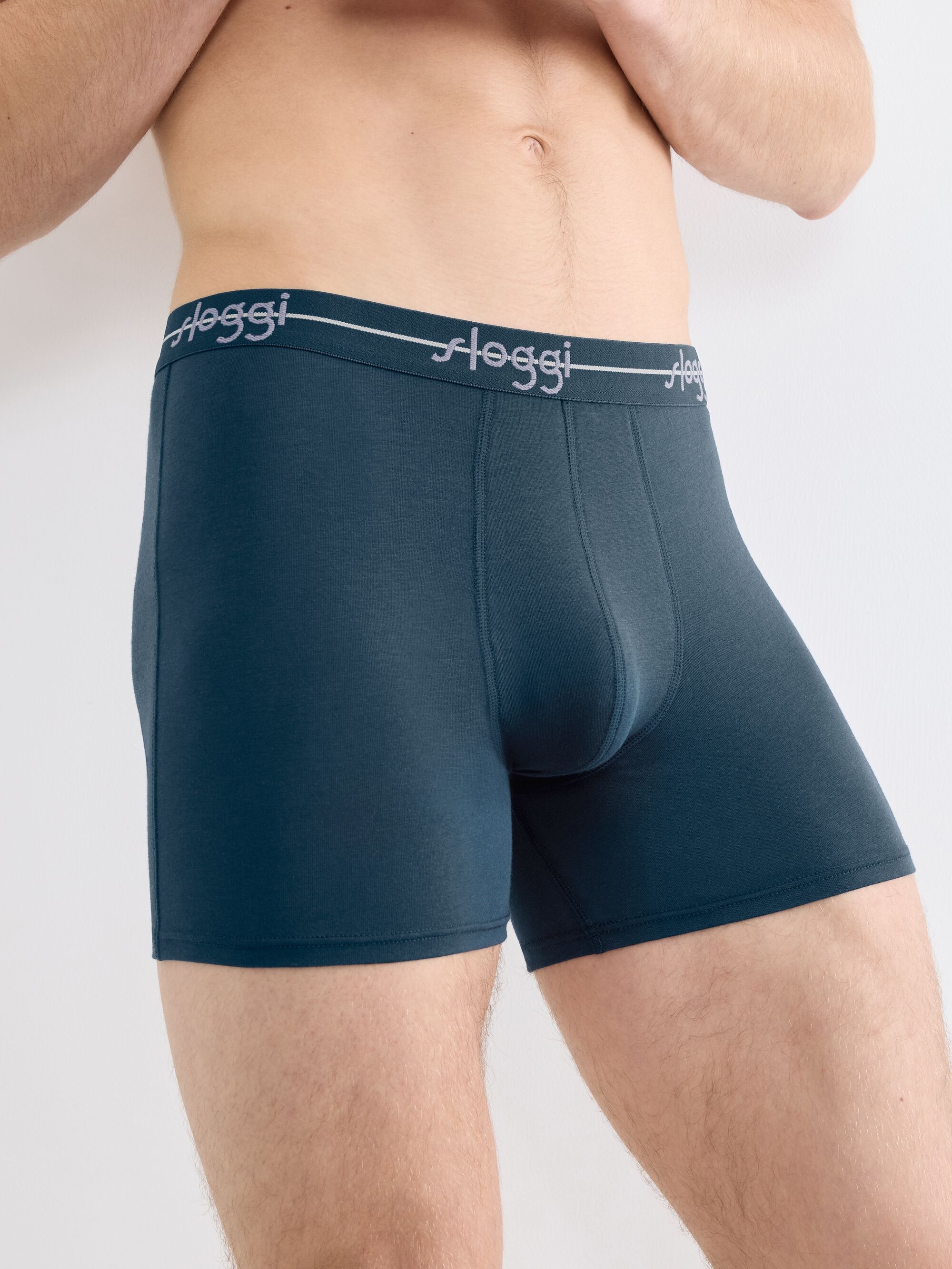 sloggi Boxers »men Start« sans braguette, ceinture extra douce, qualité jersey simple