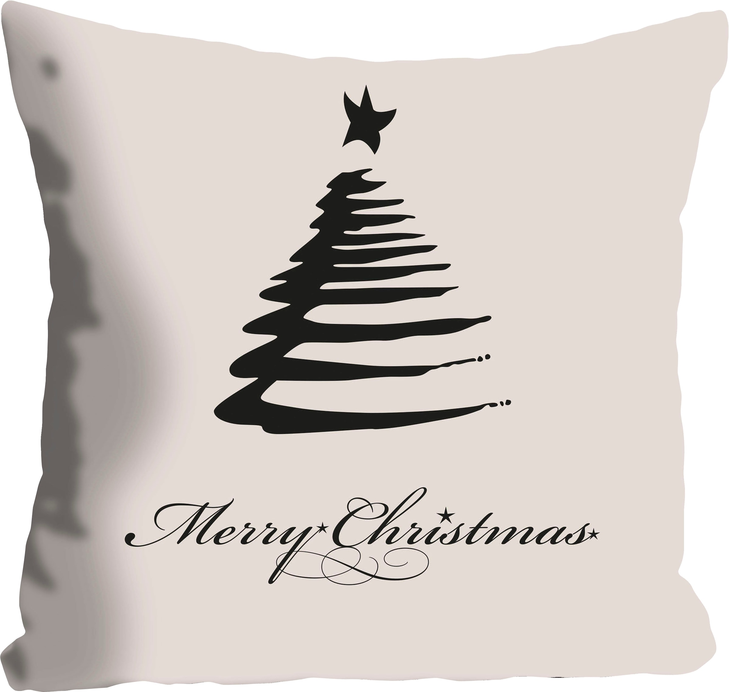 queence Coussin décoratif »Linus« Kissenhülle ohne Füllung, 1 Stück