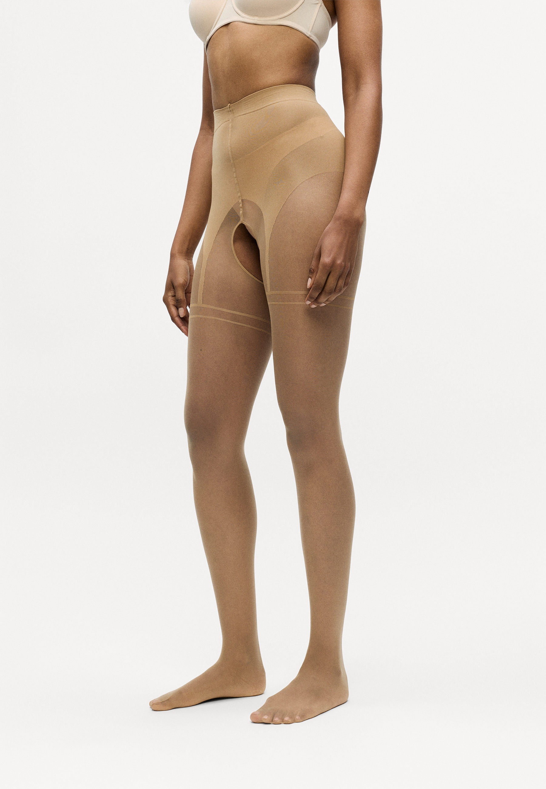 Camano Collants fins 20 DEN transparenter 20DEN-Feinstrumpfbereich, mit matter Optik