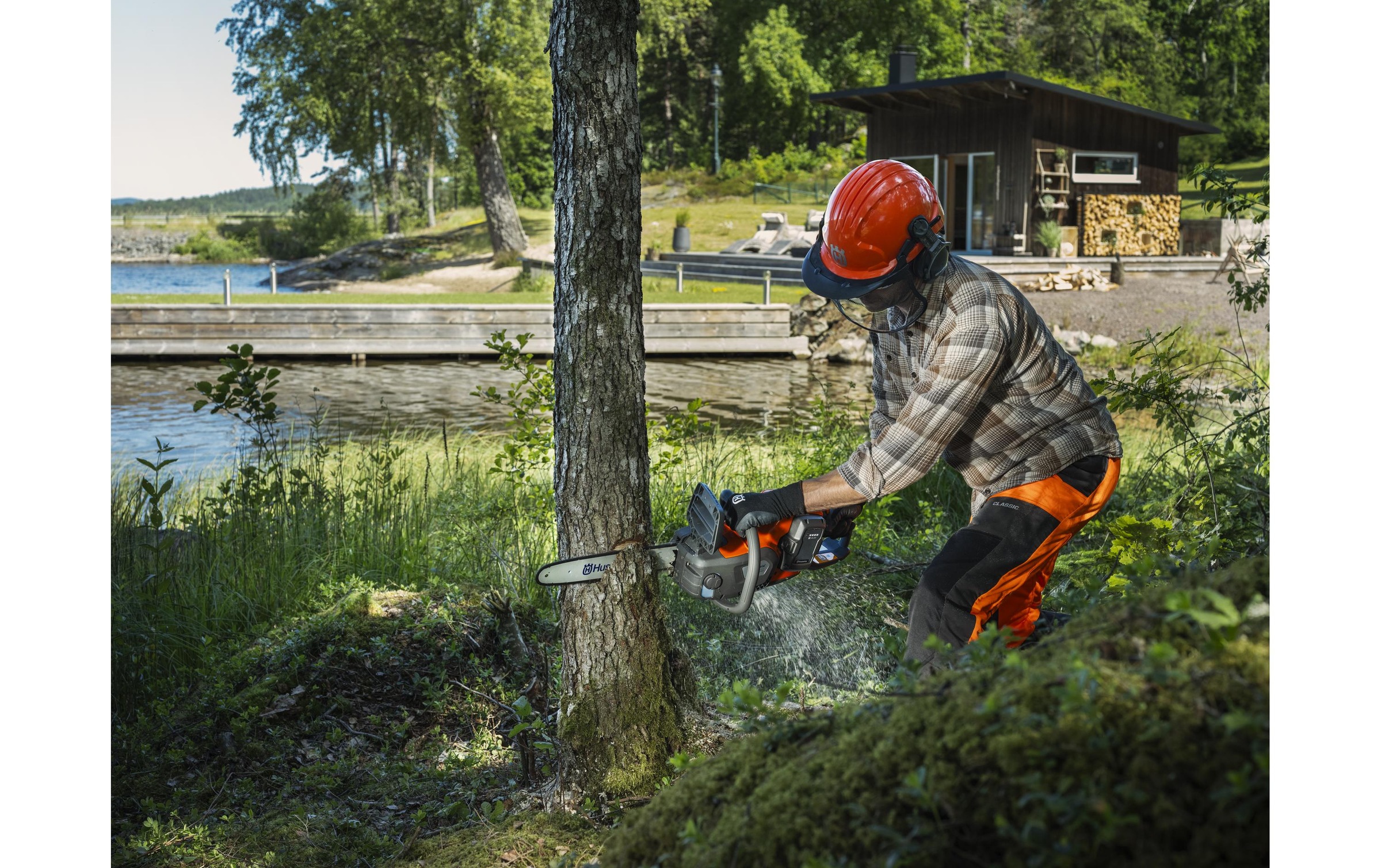 Husqvarna Tronçonneuse à batterie »242i«