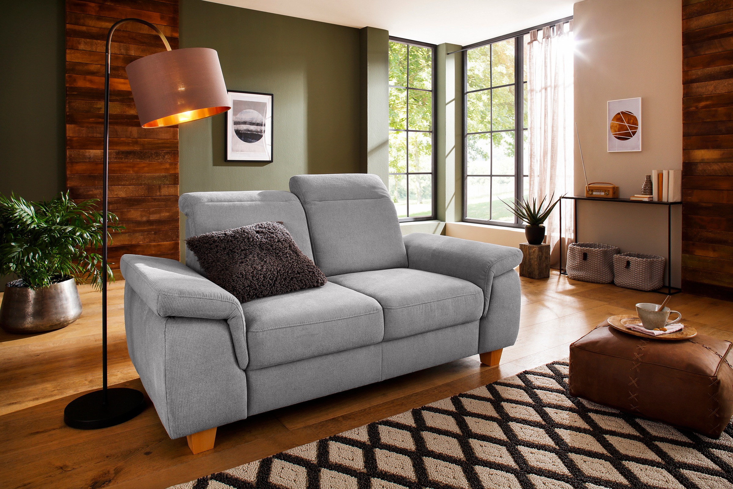 Home affaire 2-places »Dalia« mit Federkernpolsterung, wahlweise auch mit Kopftteilverstellung