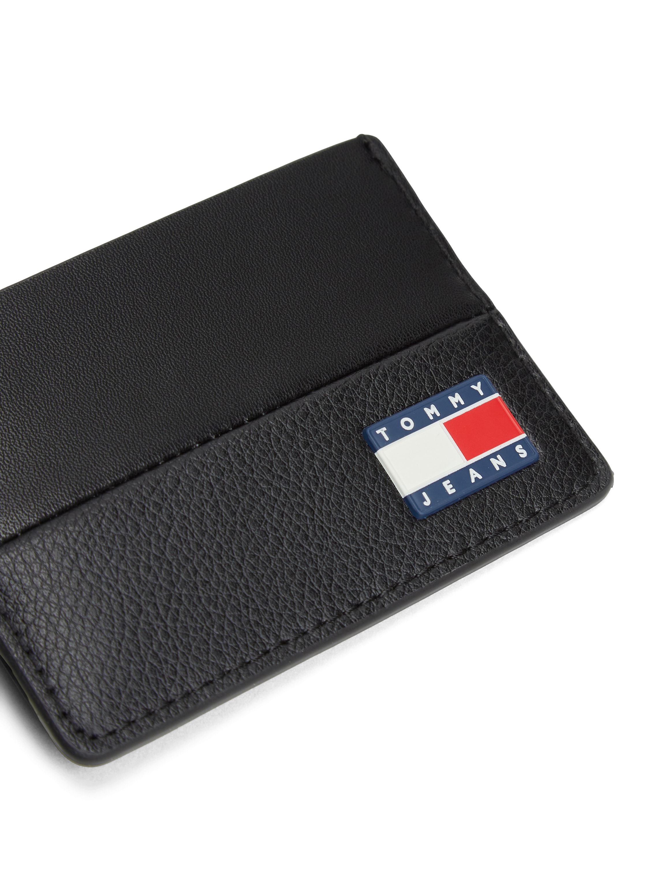 Tommy Jeans Porte-cartes »TJM HERITAGE CC HOLDER« mini-portefeuille unisexe, porte-monnaie à rabat