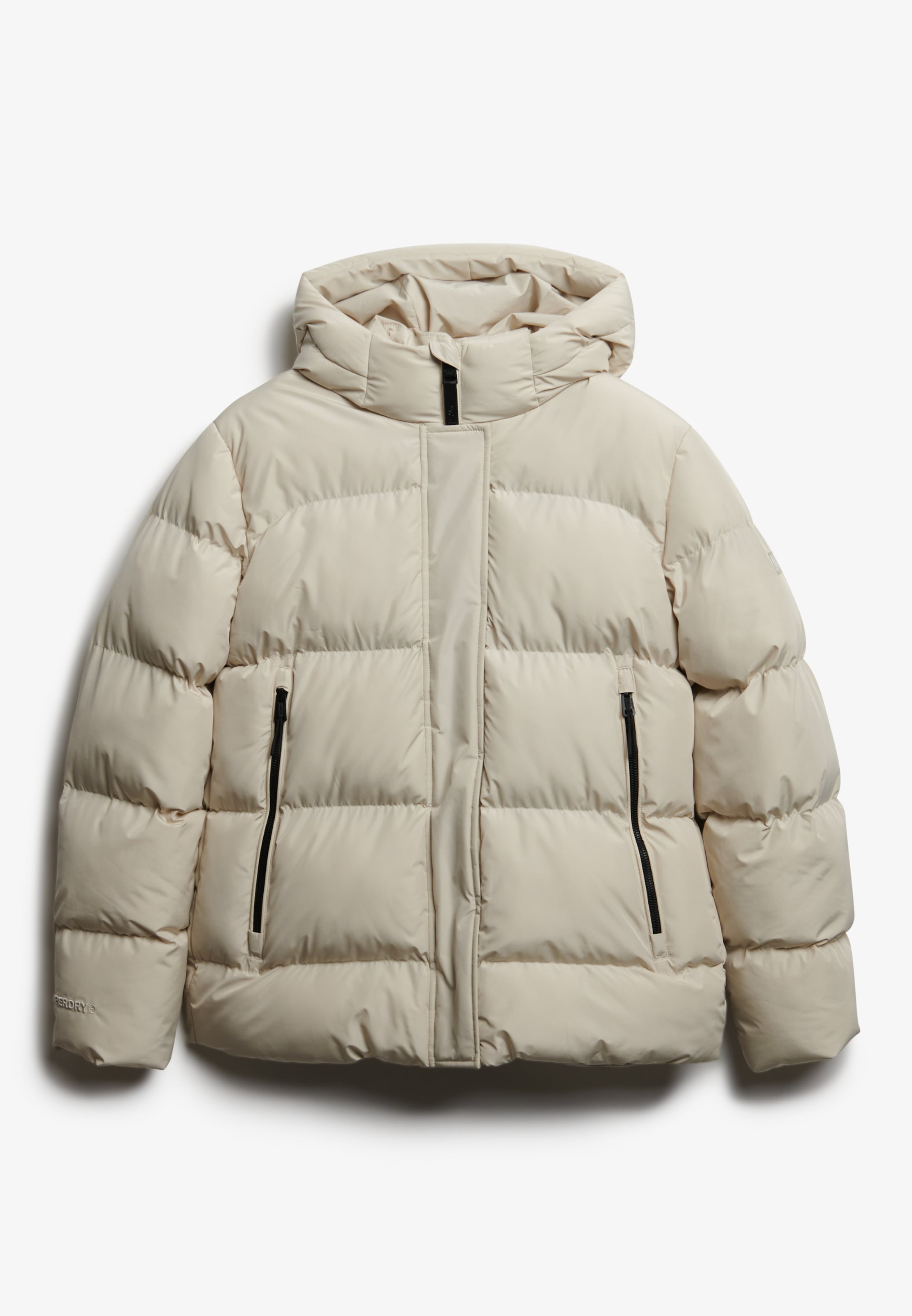 Superdry Steppjacke »HOODED 5 BAFFLE SPORTS PUFFER« mit Kapuze