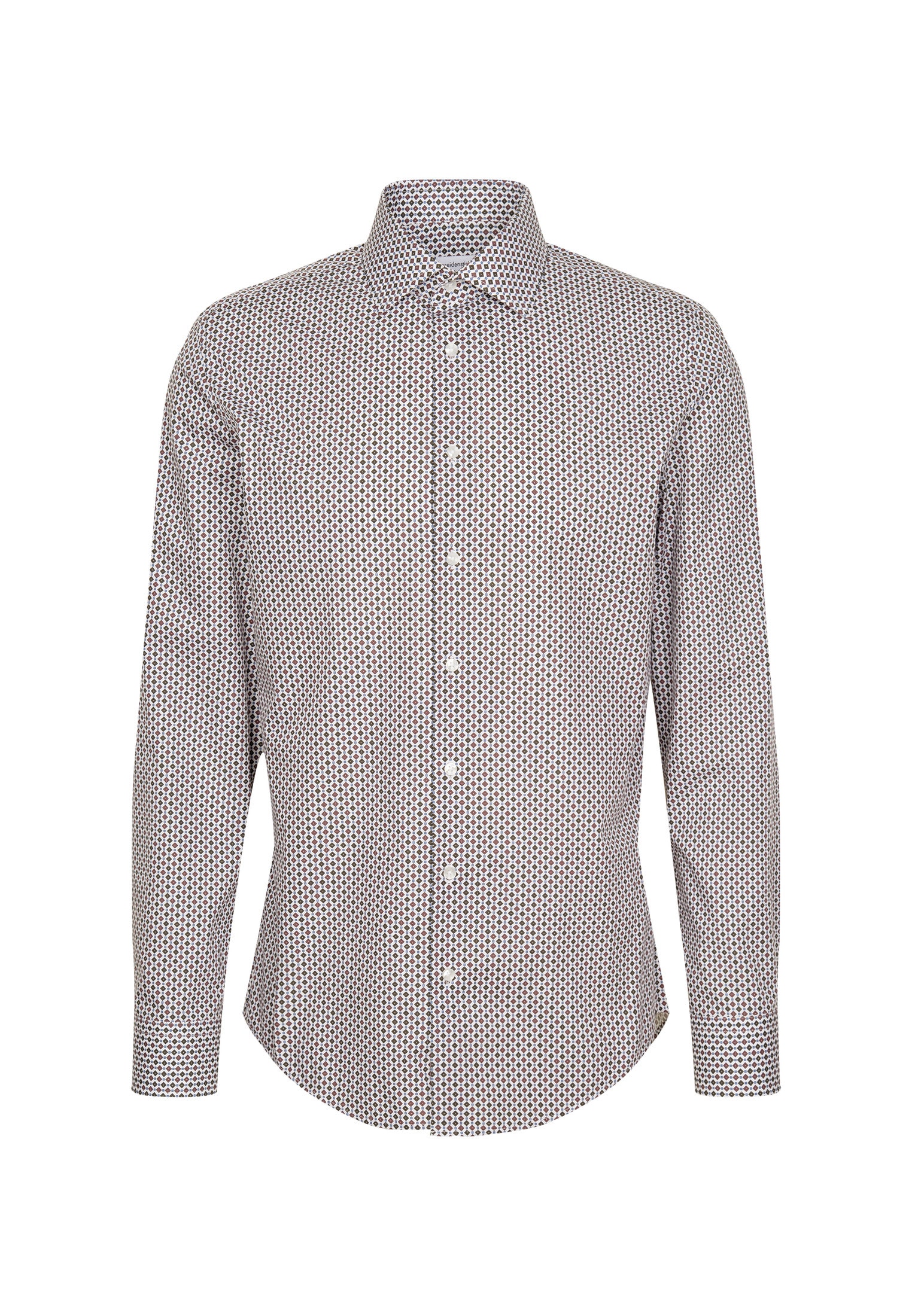 seidensticker Chemise d'affaires »Slim« Slim 1/1 Kentkragen Druck