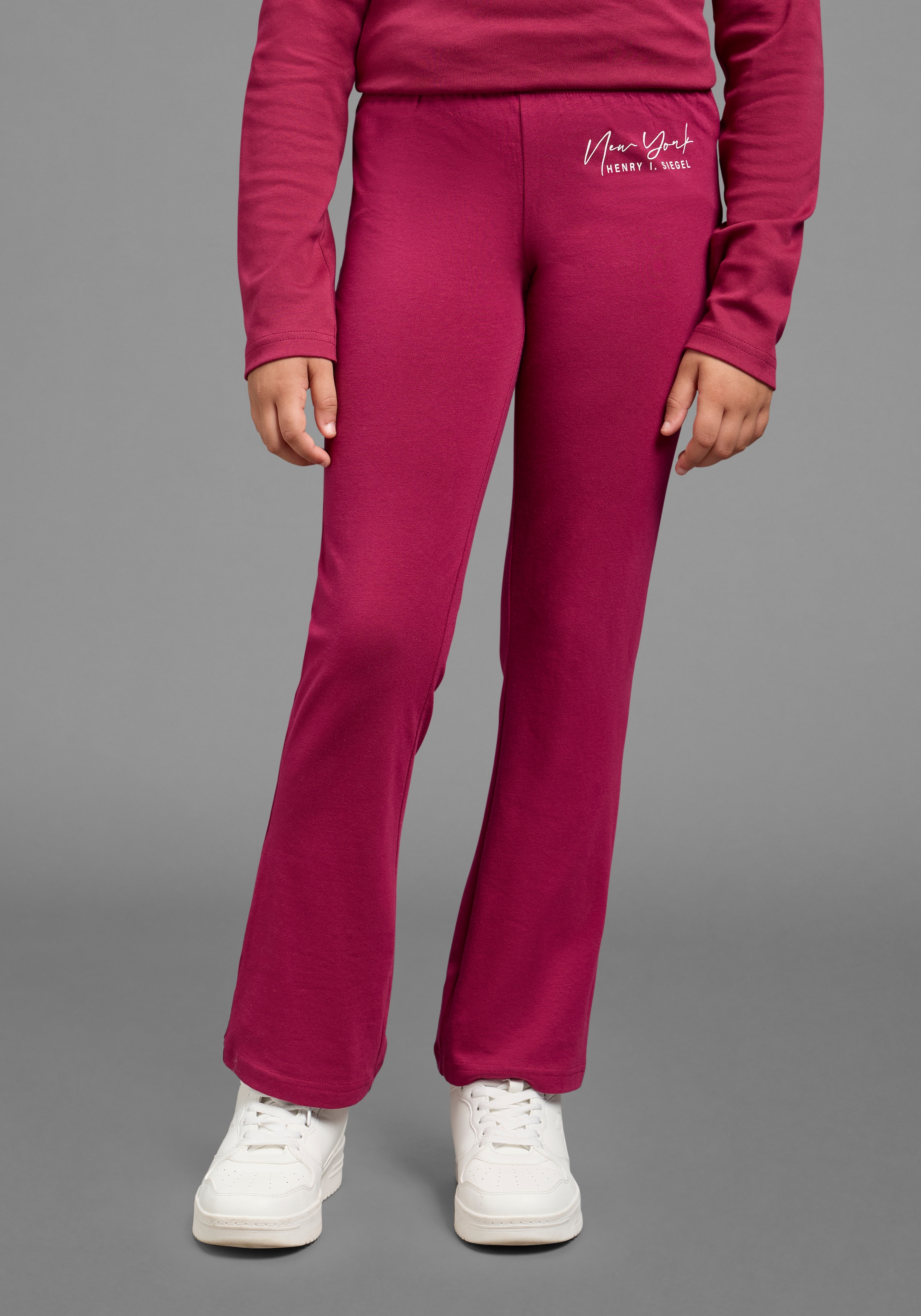 H.I.S Leggings »2er Packung H.I.S Leggings mit Schlag für Mädchen«  Für TEENS. 2er Packung Jazzpants