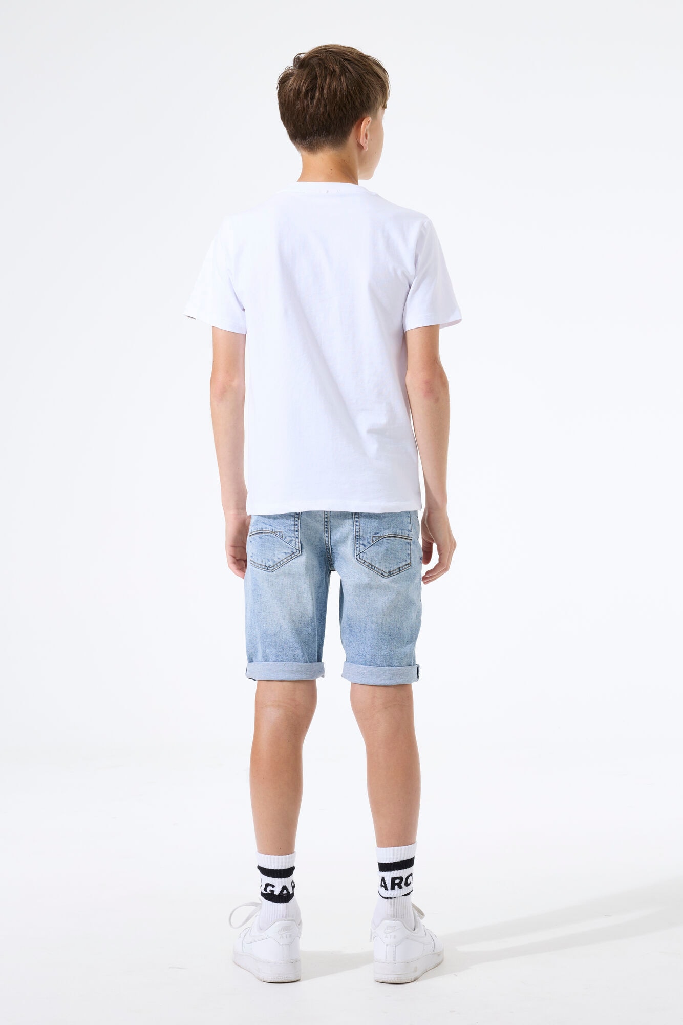 Garcia Short en jean »Tavio« avec effets usés