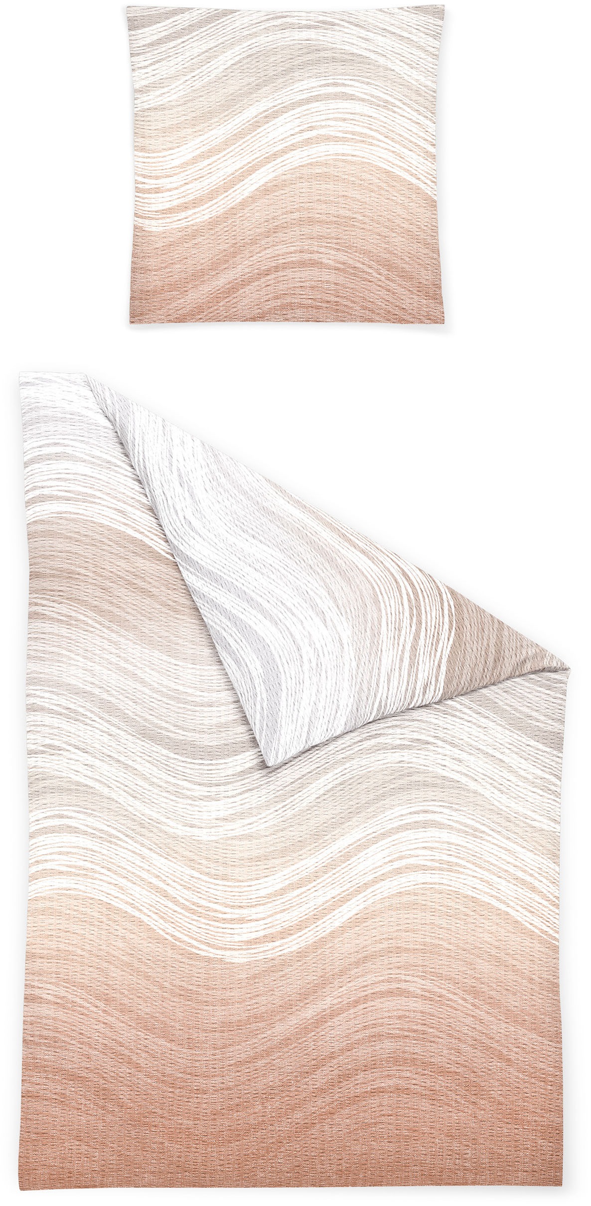 BIERBAUM Bettwäsche »4061« 2 Stk. Mako-Satin, 100 % Baumwolle, pflegeleicht