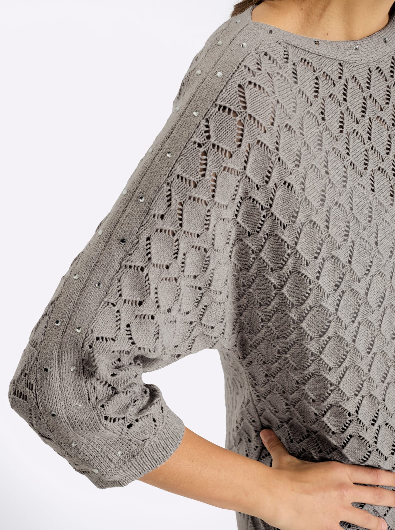 Lady Pull ajouré »Ajour-Pullover«