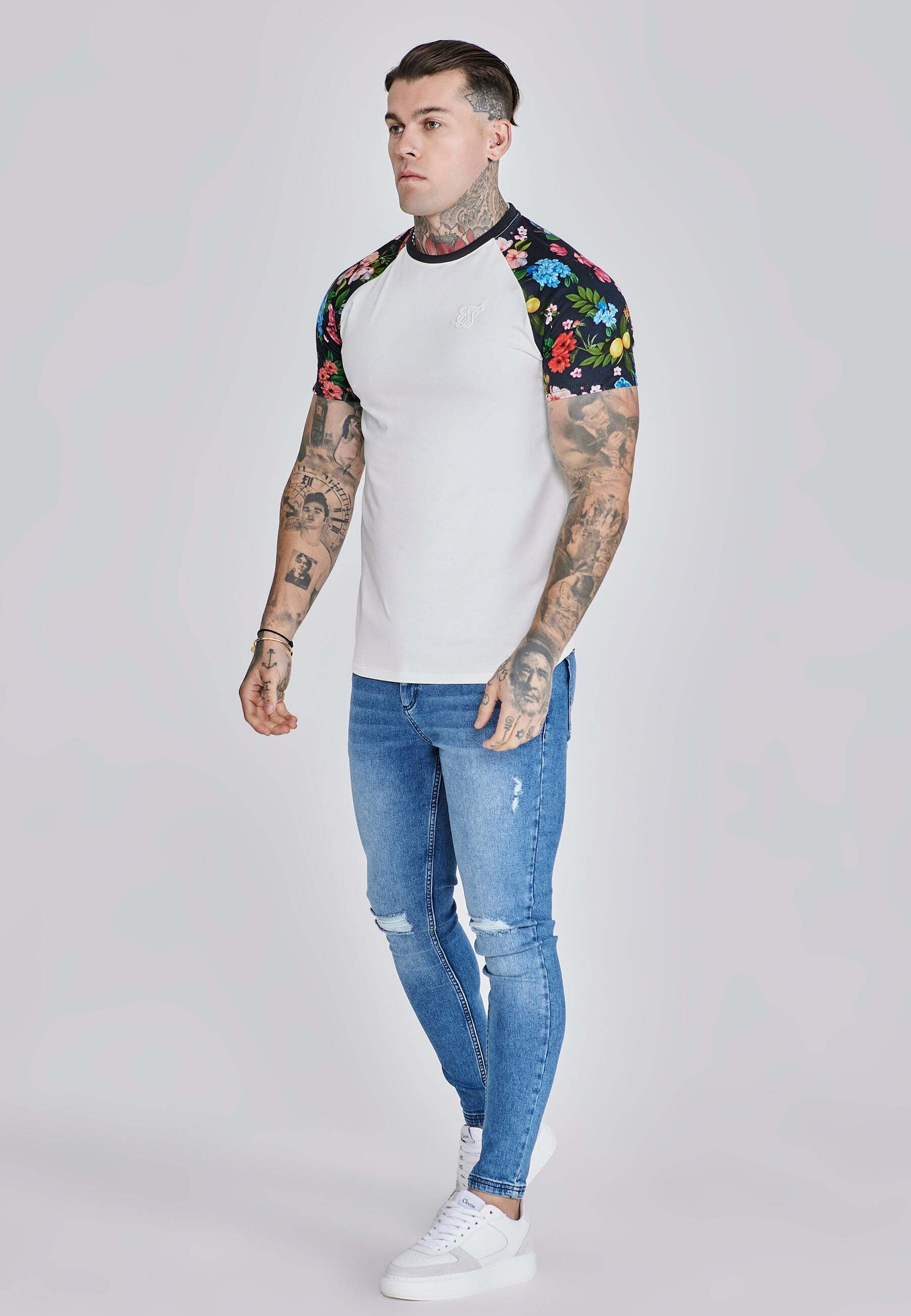 Siksilk T-shirt »Siksilk T-Shirt Raglan T-Shirt«
