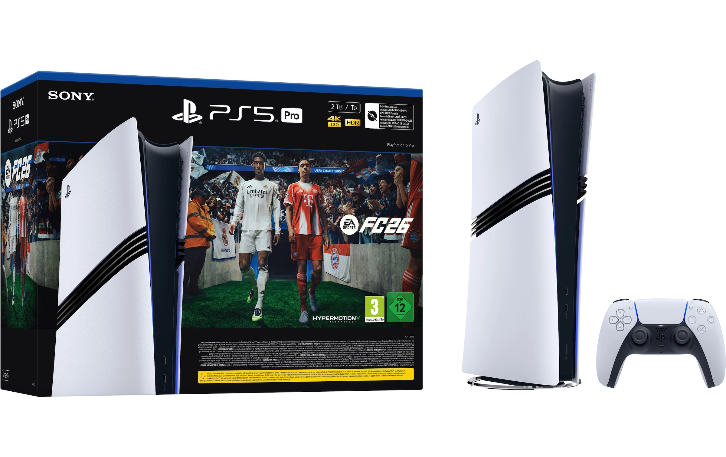 Sony Konsolen-Set »PlayStation 5 Pro 2TB – EA SPORTS FC 26 Bundle« 2 TB