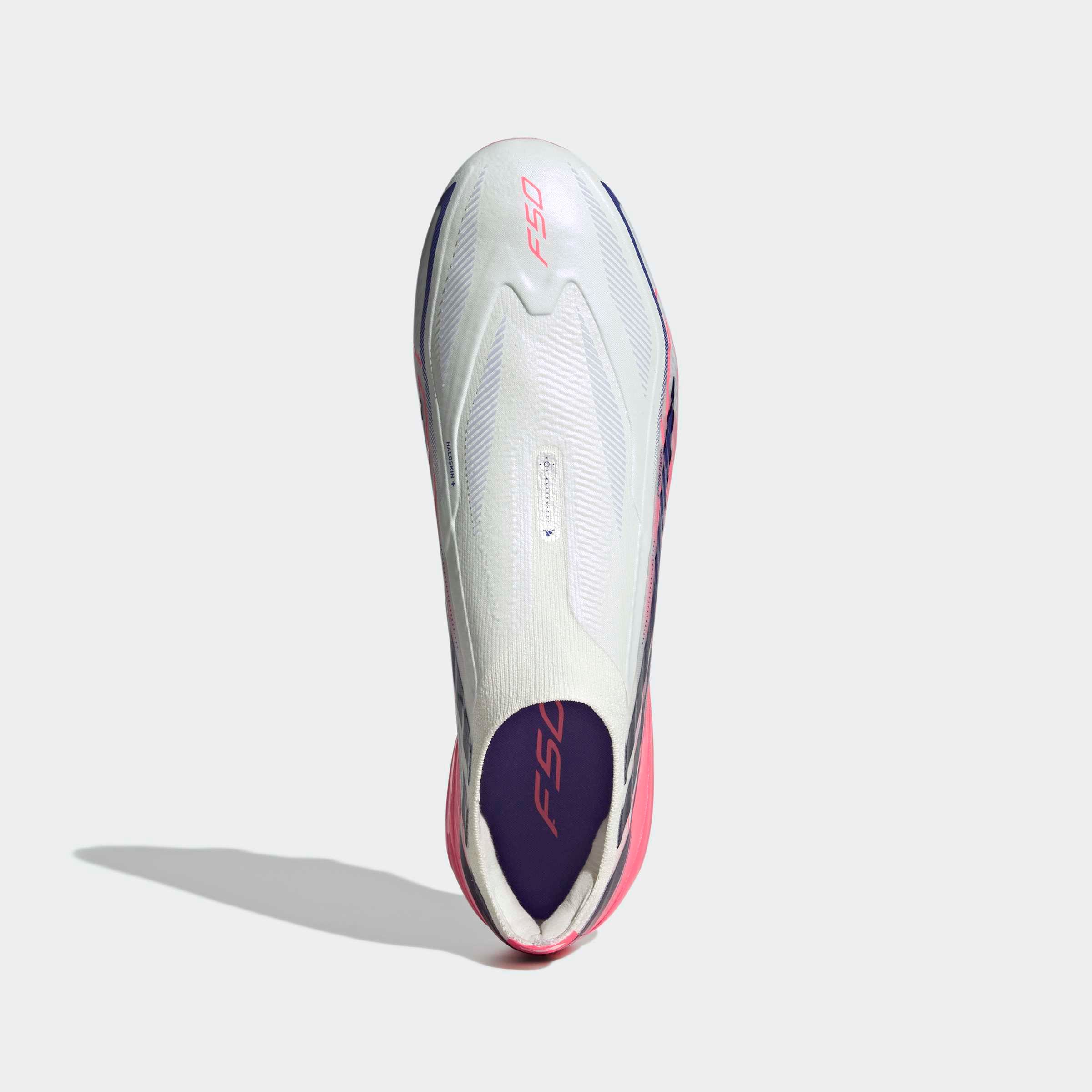 adidas Performance Chaussure de football »F50 HYPERFAST PRO , FESTE BÖDEN, SCHNÜRLOS«  semelle extérieure pour gazon et sols durs