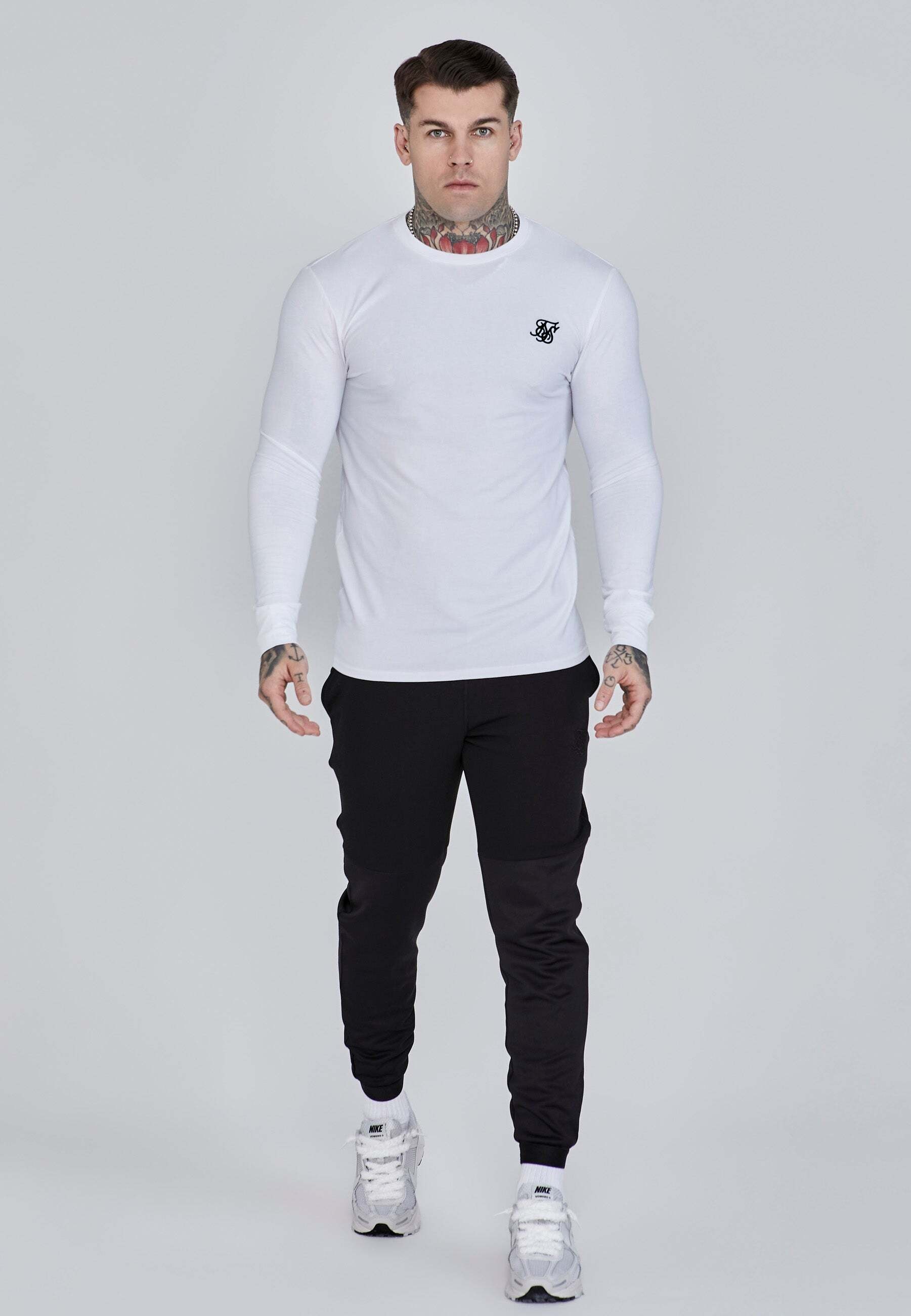 Siksilk Langarmshirt »Siksilk Langarmshirt Essentials«