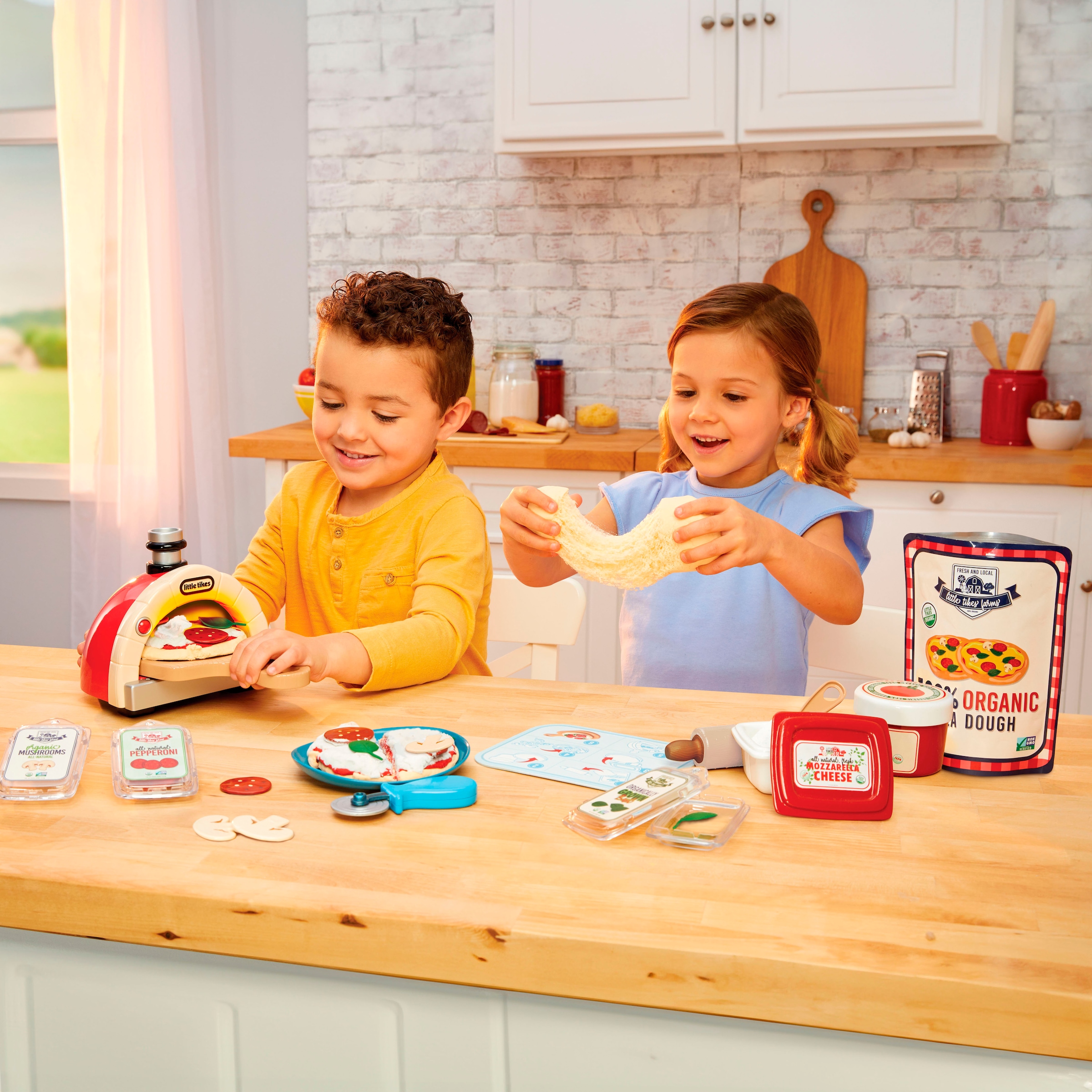 Little Tikes® Aliments pour enfants »Creative Chefs Pizza Kit«
