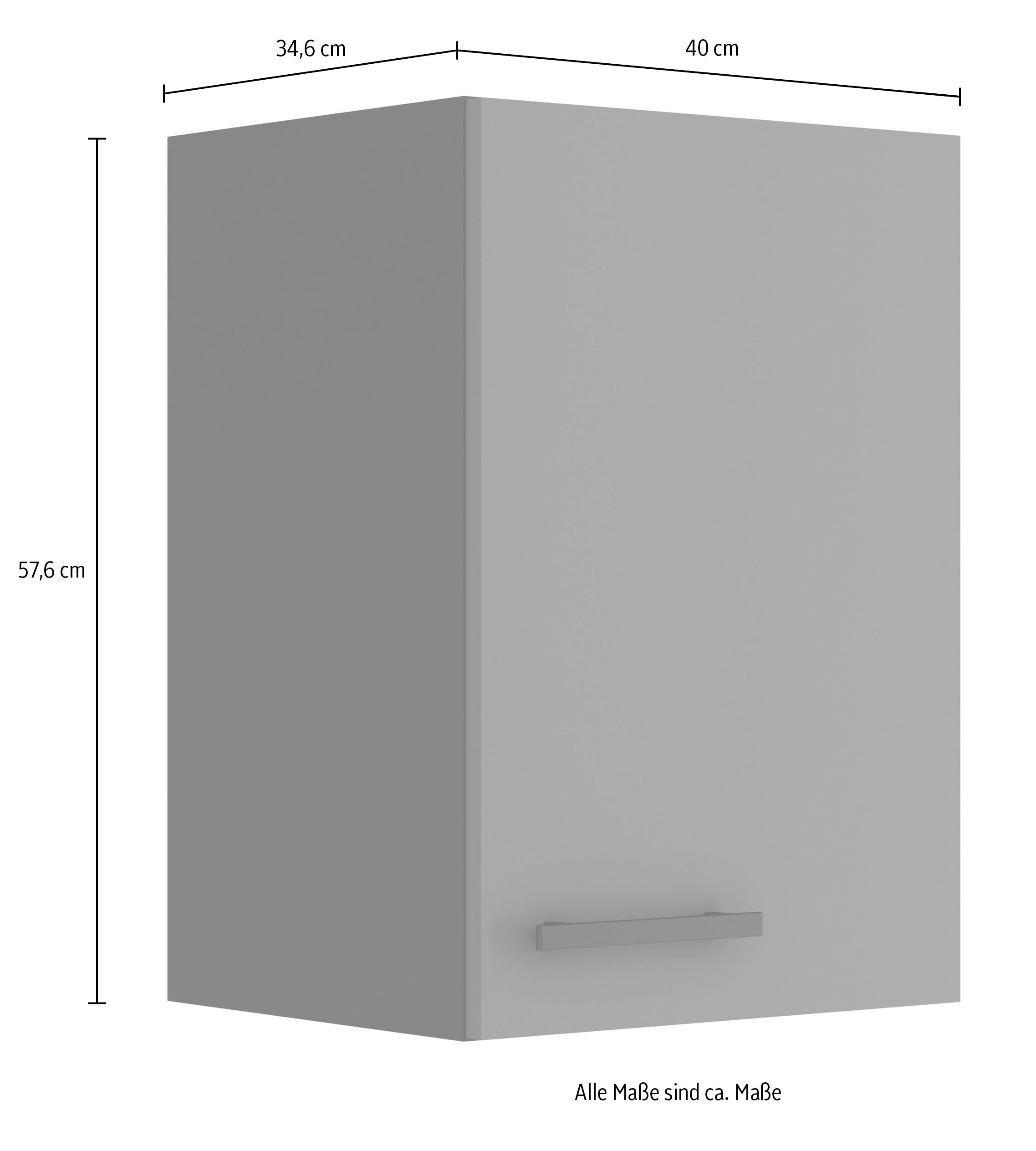 OPTIFIT Hängeschrank »Palma« Breite 40 cm, 1 Tür, 1 Einlegeboden